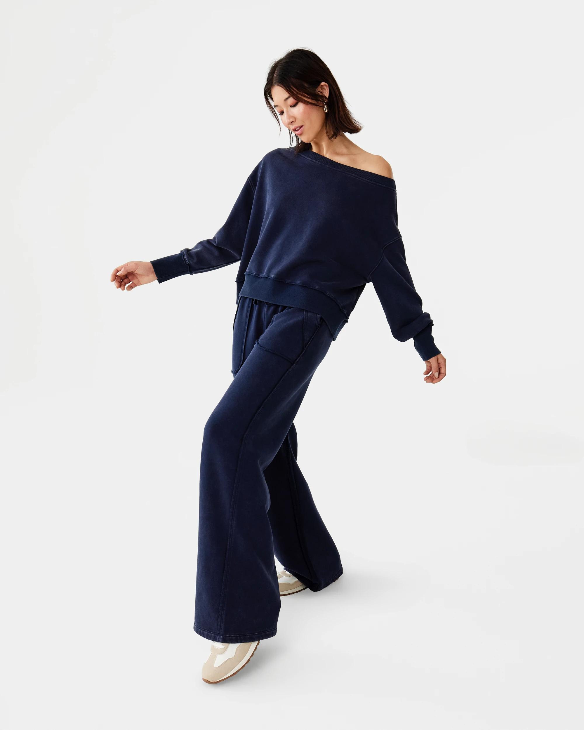 3 Washed Trackpants Blu Pcoat, 3 of 9