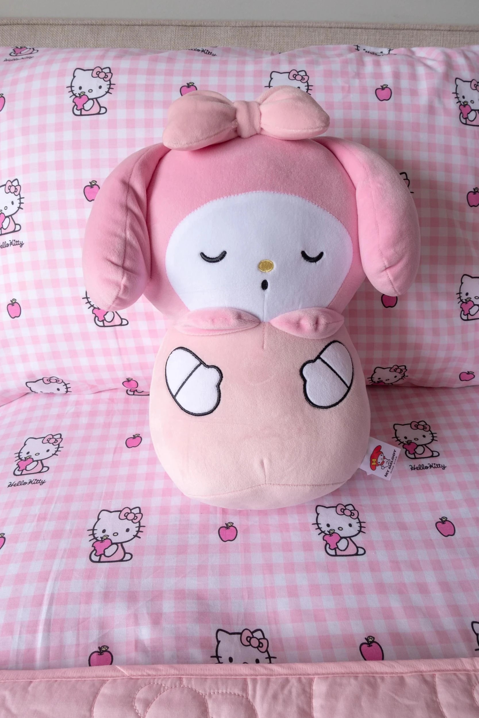 5 Hello Kitty Kids Fitted Sheet Set - Double Bed - Pink, 5 of 6