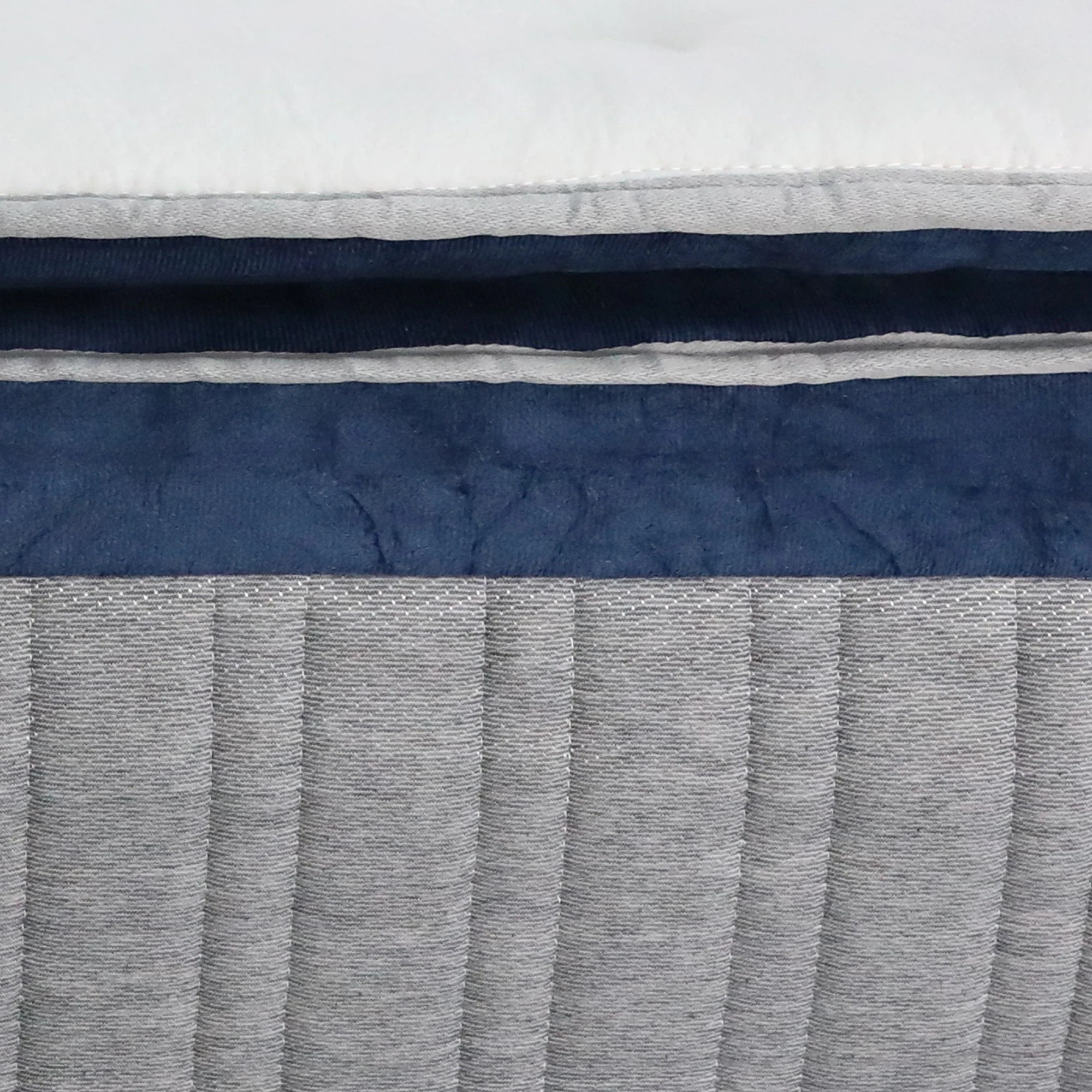 6 DreamZ Spring Mattress Pillow Top 7 Zone Pocket Spring Memory Foam 32cm Single, 6 of 7