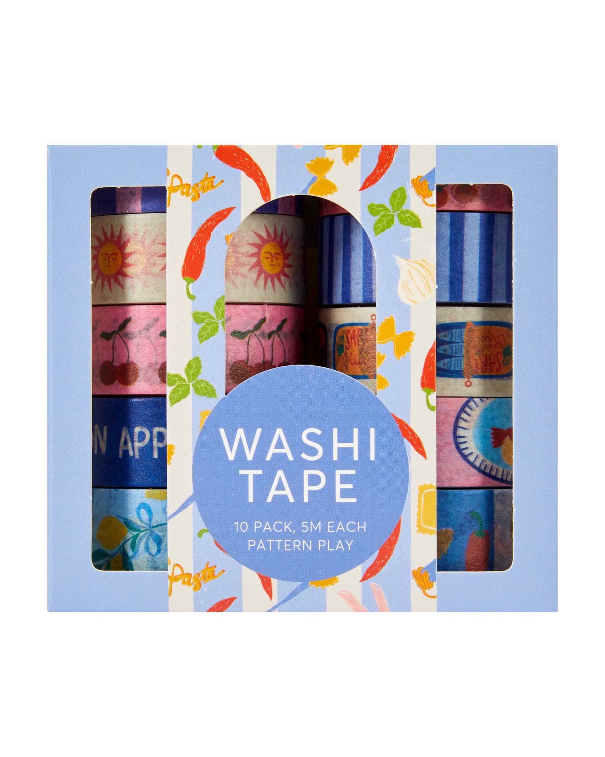 1 10 Pack Washi Tapes, 1 of 4