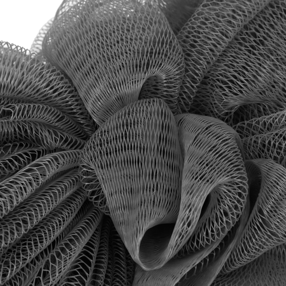 4 OXX Bodycare Large Bath Puff - Grey, 4 of 5