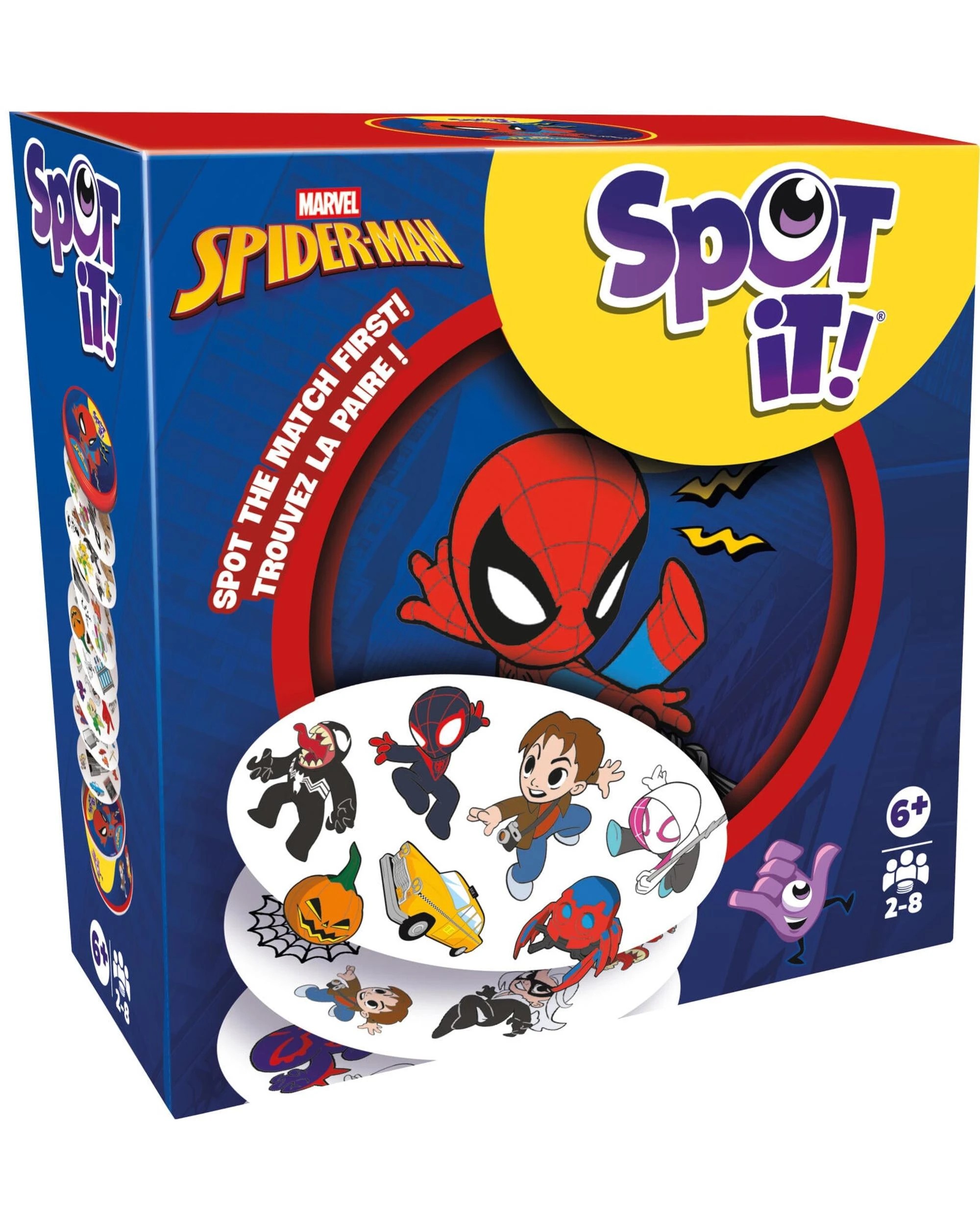 1 Spot It! Marvel Spider-Man Card Game, 1 of 3