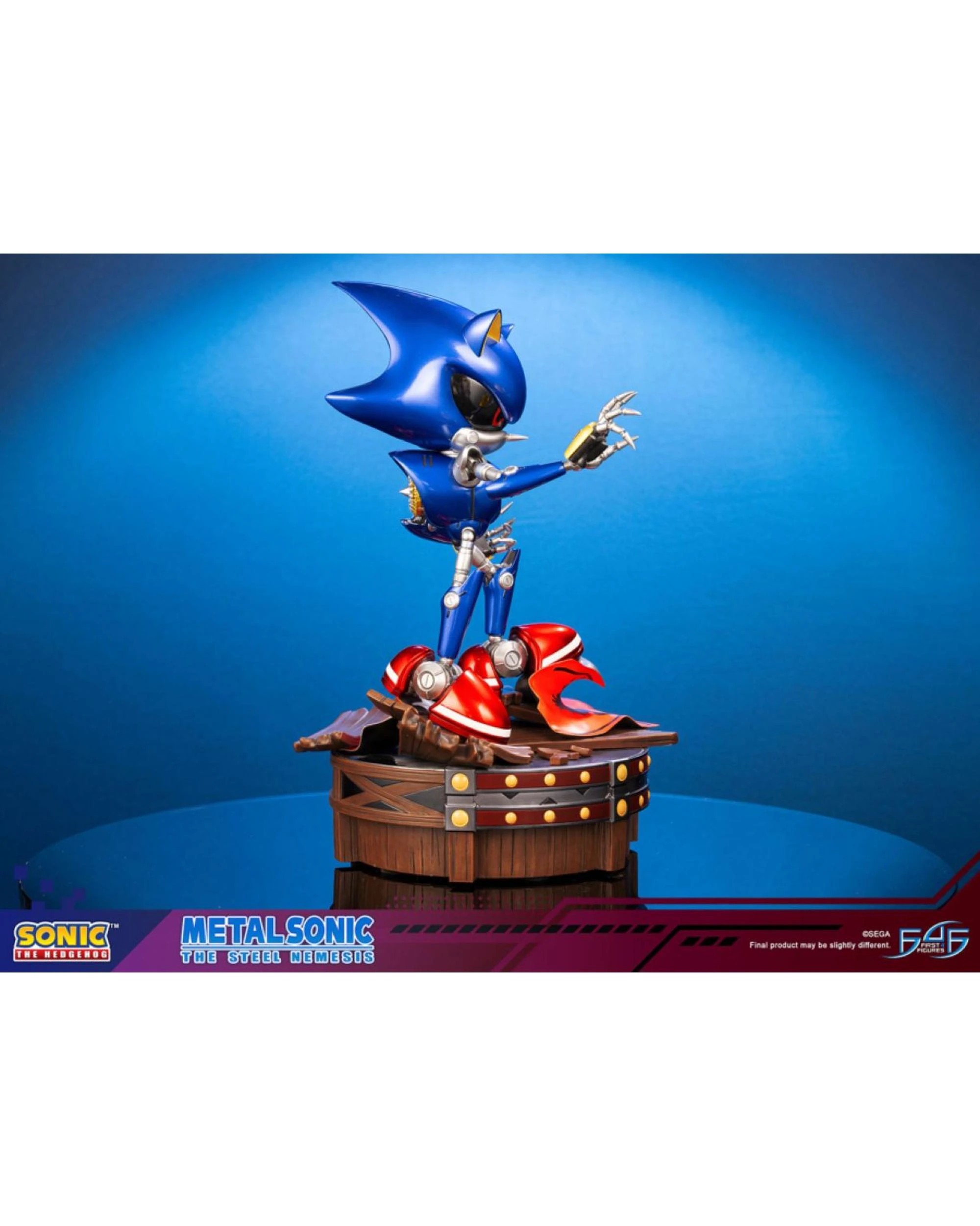 3 Sonic the Hedgehog Metal Sonic PVC Statue Standard Edition, 3 of 9