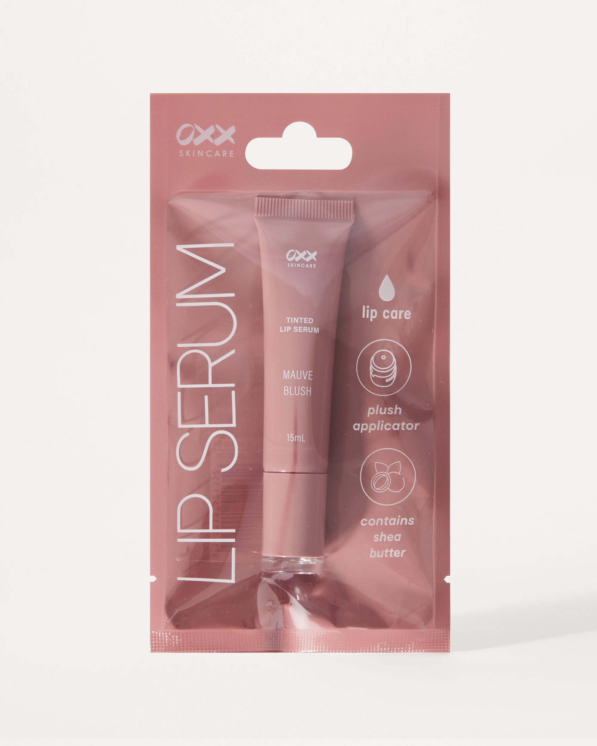 4 OXX Skincare Lip Care Tinted Lip Serum 15ml - Mauve Blush, 4 of 5