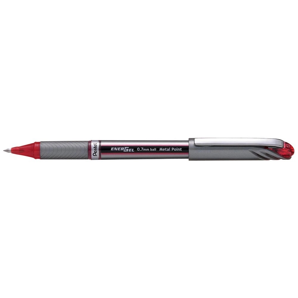 1 Pentel Energel BL27 Gel Pen 0.7mm Red, 1 of 1