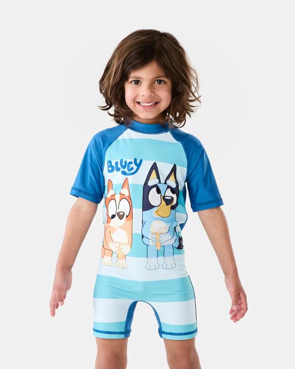 Bluey License Short Sleeve Swimsuit