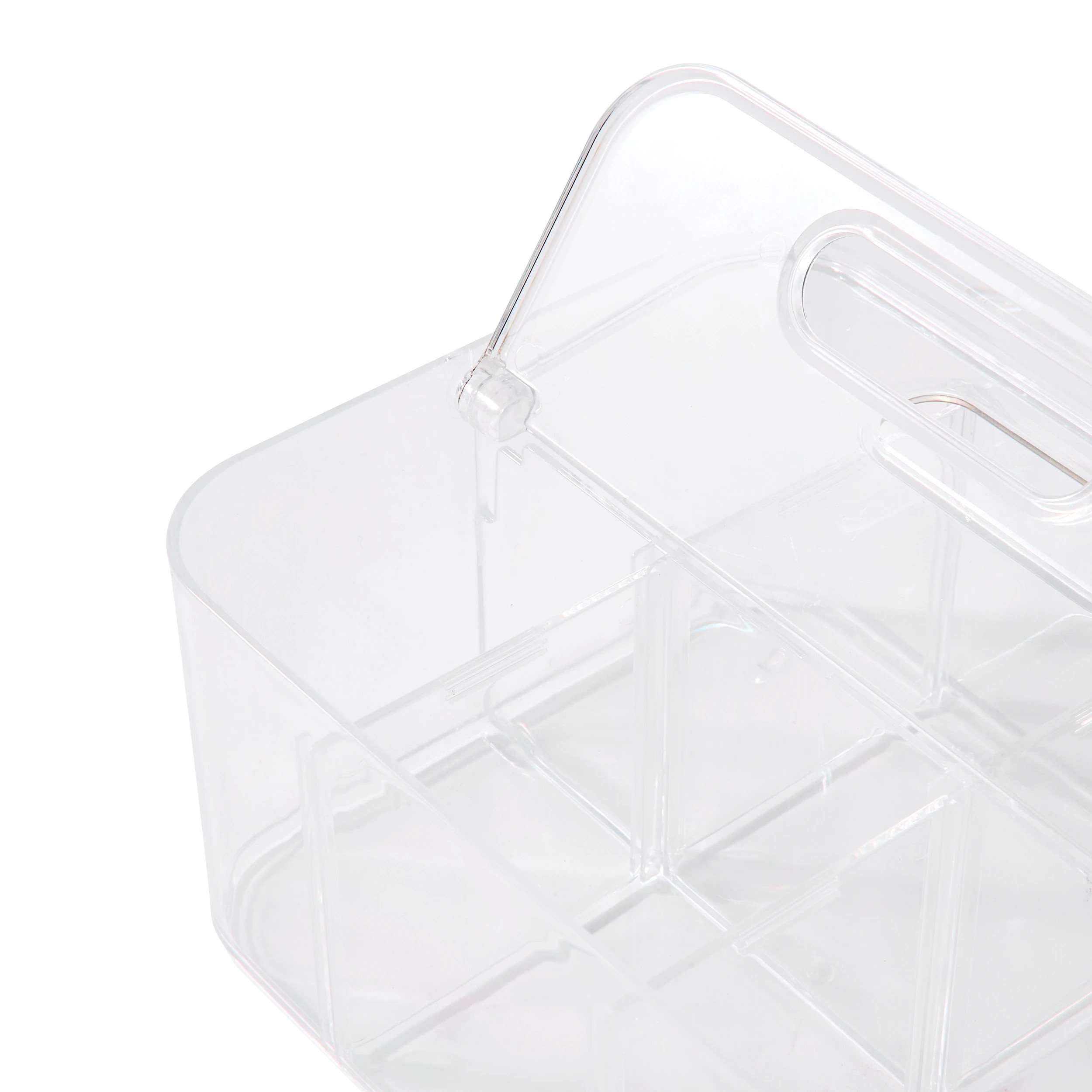 9 Stackable Small Storage Caddy - Clear, 9 of 10