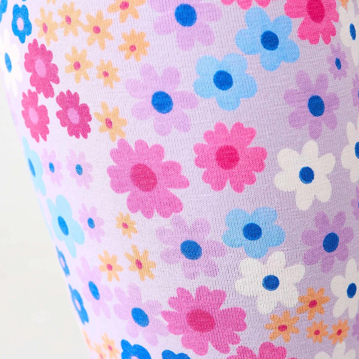 4 Printed Leggings Prpl Ditsy, 4 of 8