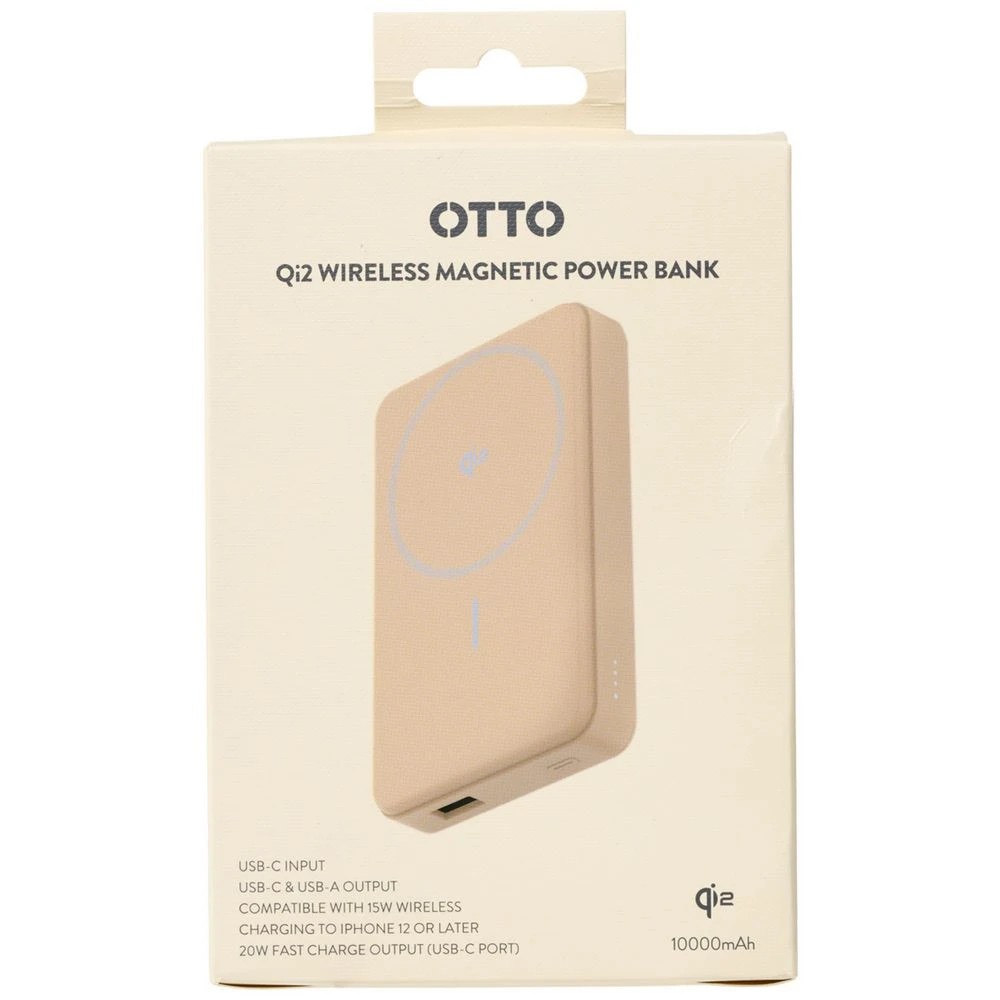 3 Otto On the Go Qi2 Wireless Magnetic Power Bank Tan, 3 of 4
