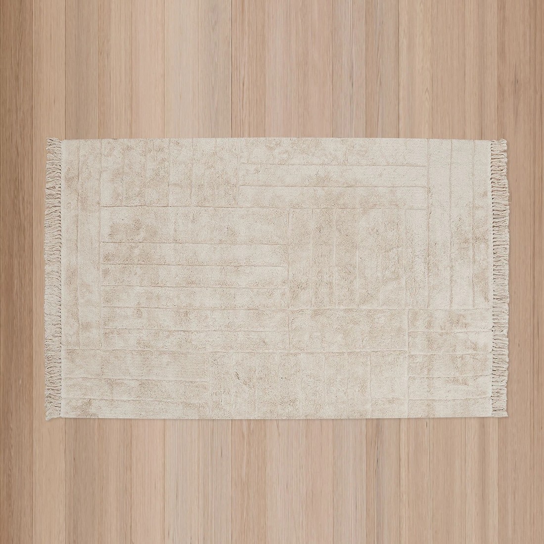 4 Noah Tufted Rug - Beige, Extra Large - 270cm x 180cm, 4 of 5