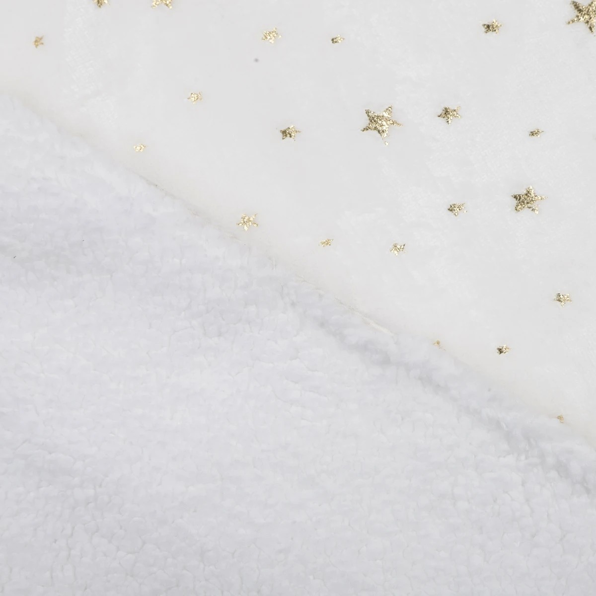 6 Plush Blanket - White, 6 of 7