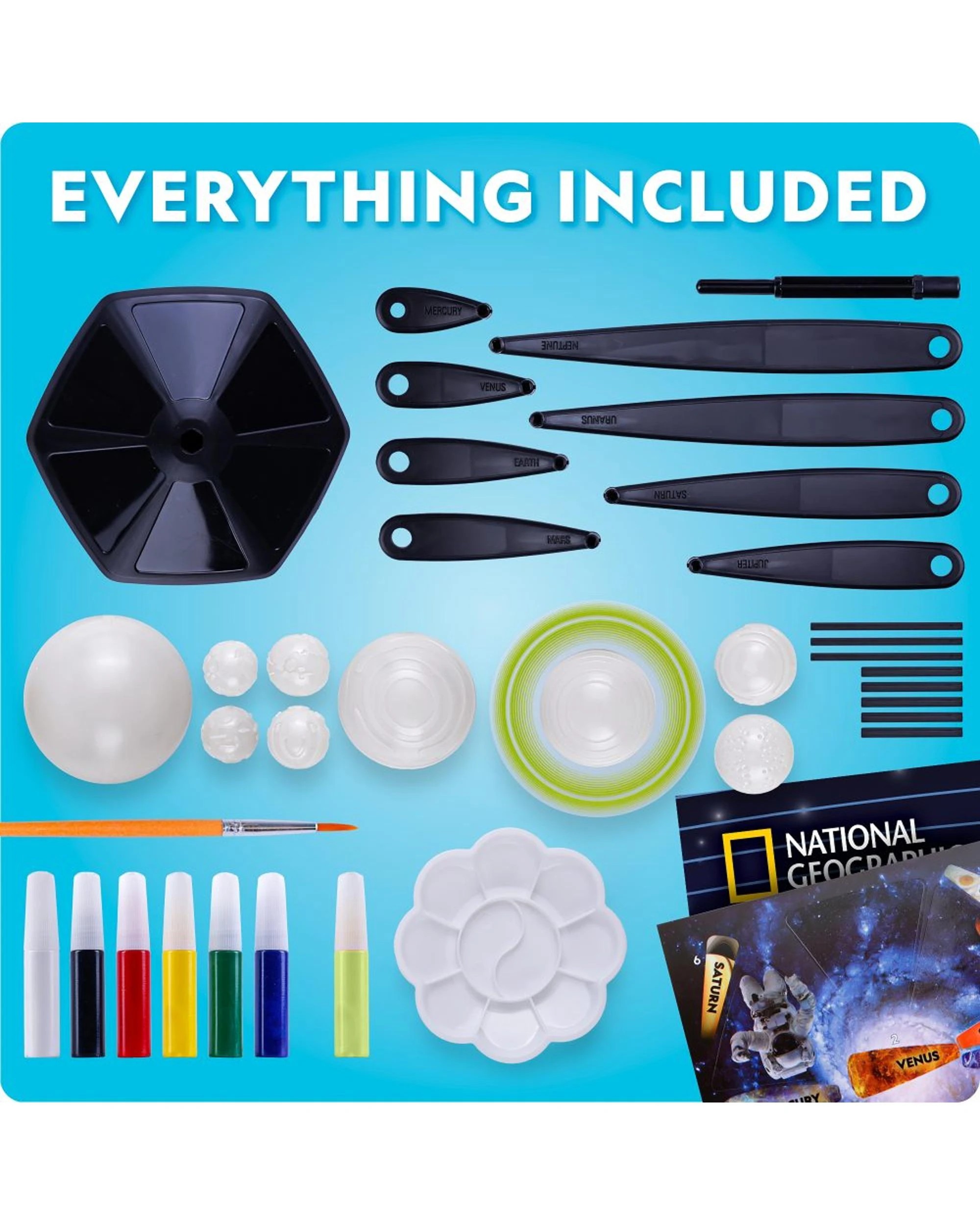 2 National Geographic Glow-in-the-Dark Solar System Activity Kit, 2 of 6