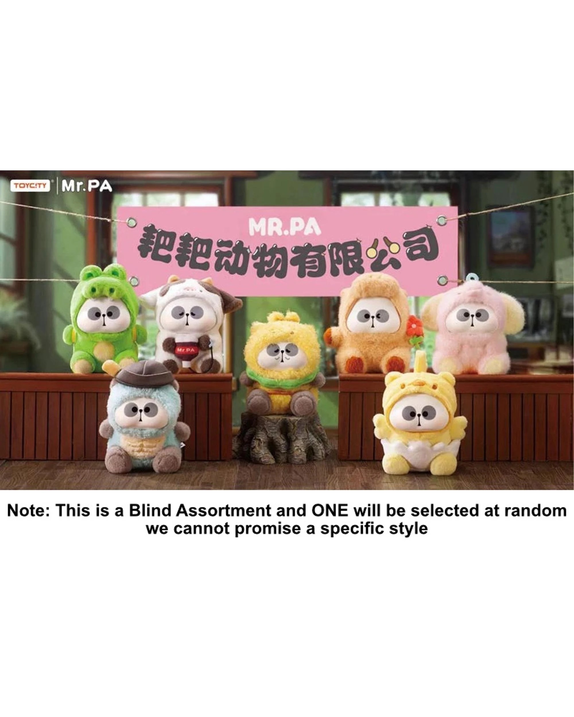 2 ToyCity Mr Pa Animal Limited Company Plush Blind Box, 2 of 10