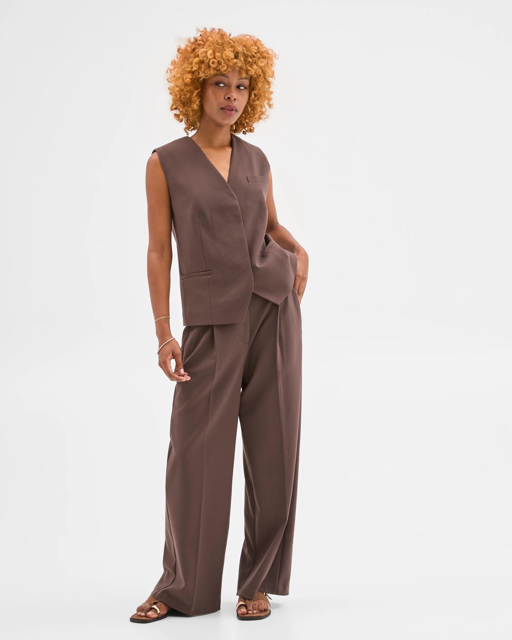1 Target Petites Petites Ultra Wide Trousers BRACKEN, 1 of 5