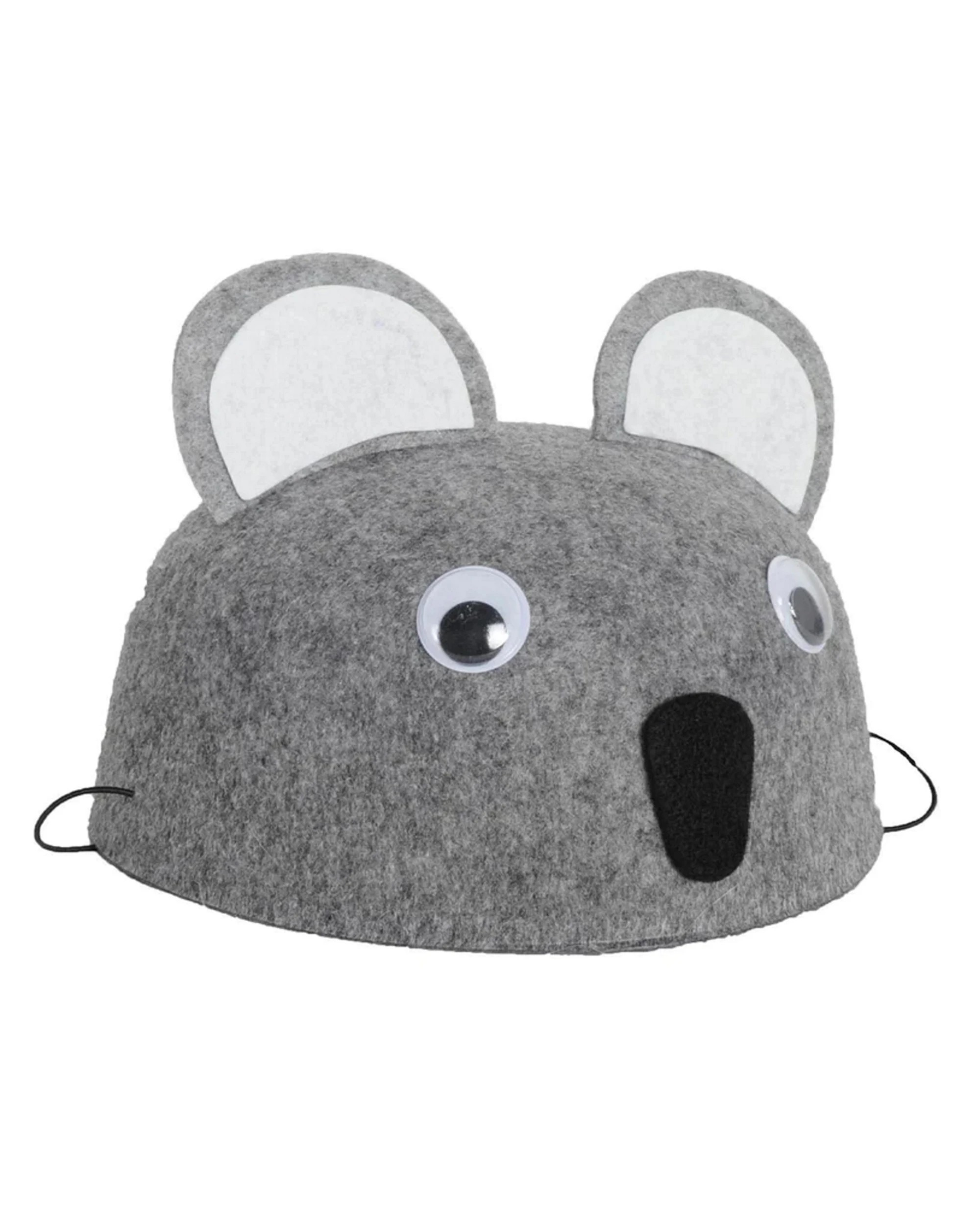 1 JD Party Koala Felt Hat - One Size - Grey, 1 of 1