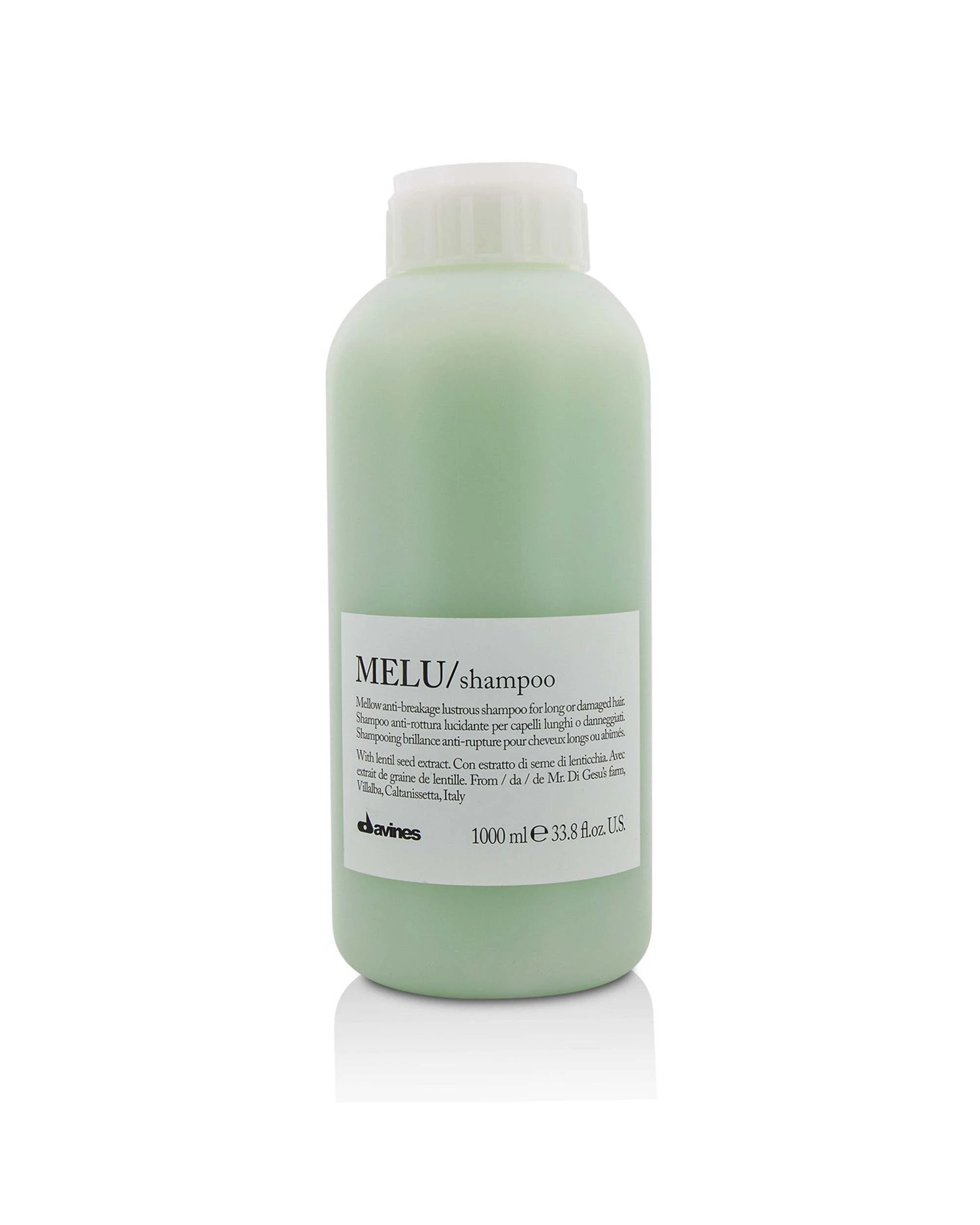 1 Davines Melu Shampoo Mellow Anti-Breakage Lustrous Shampoo (For Long or Damaged Hair) 1000ml/33.8oz, 1 of 5