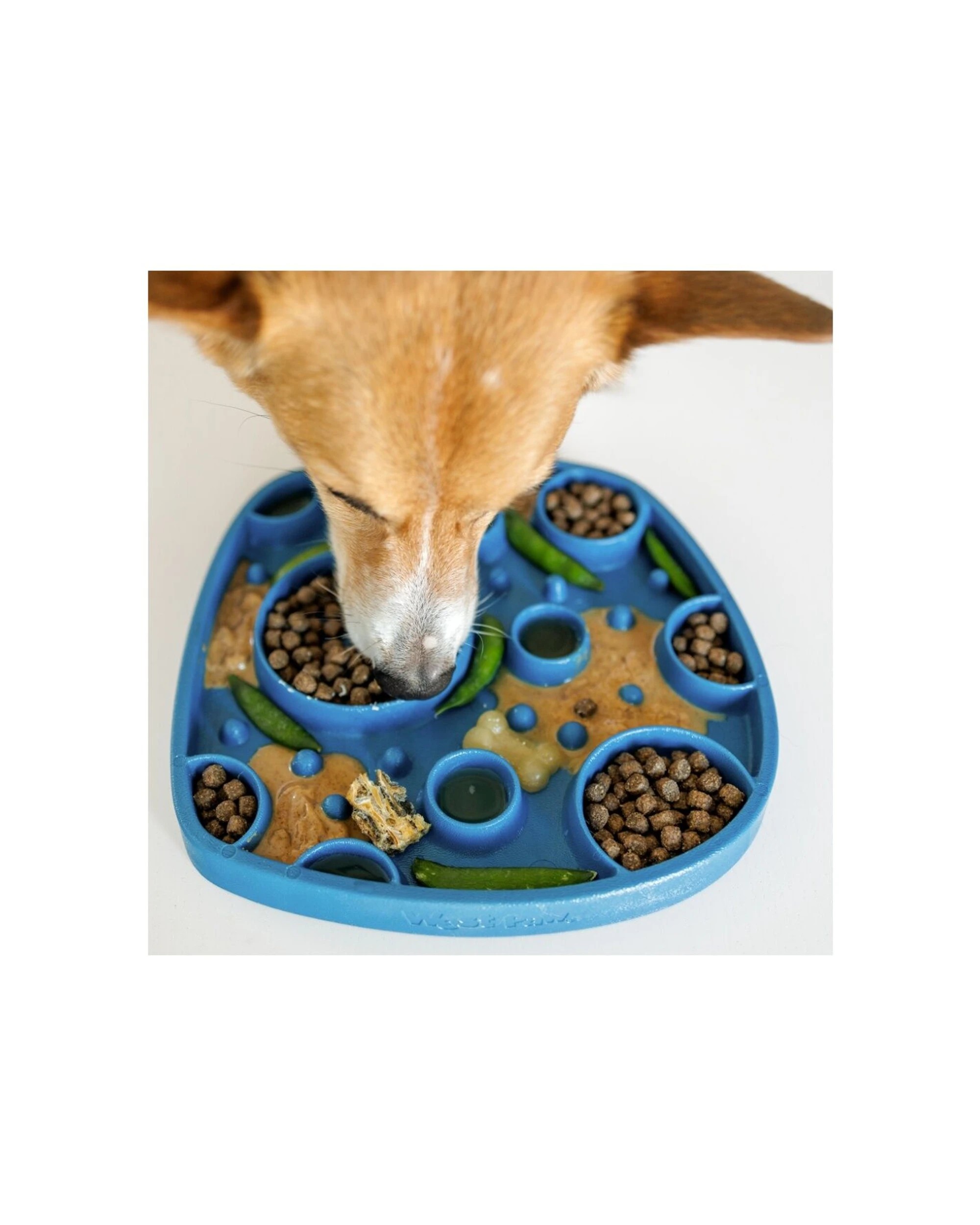 3 West Paw Bubbles Feast Dog Lick Mat Slow Feeder Plate Dishwasher Safe Non-Slip - Green, 3 of 3