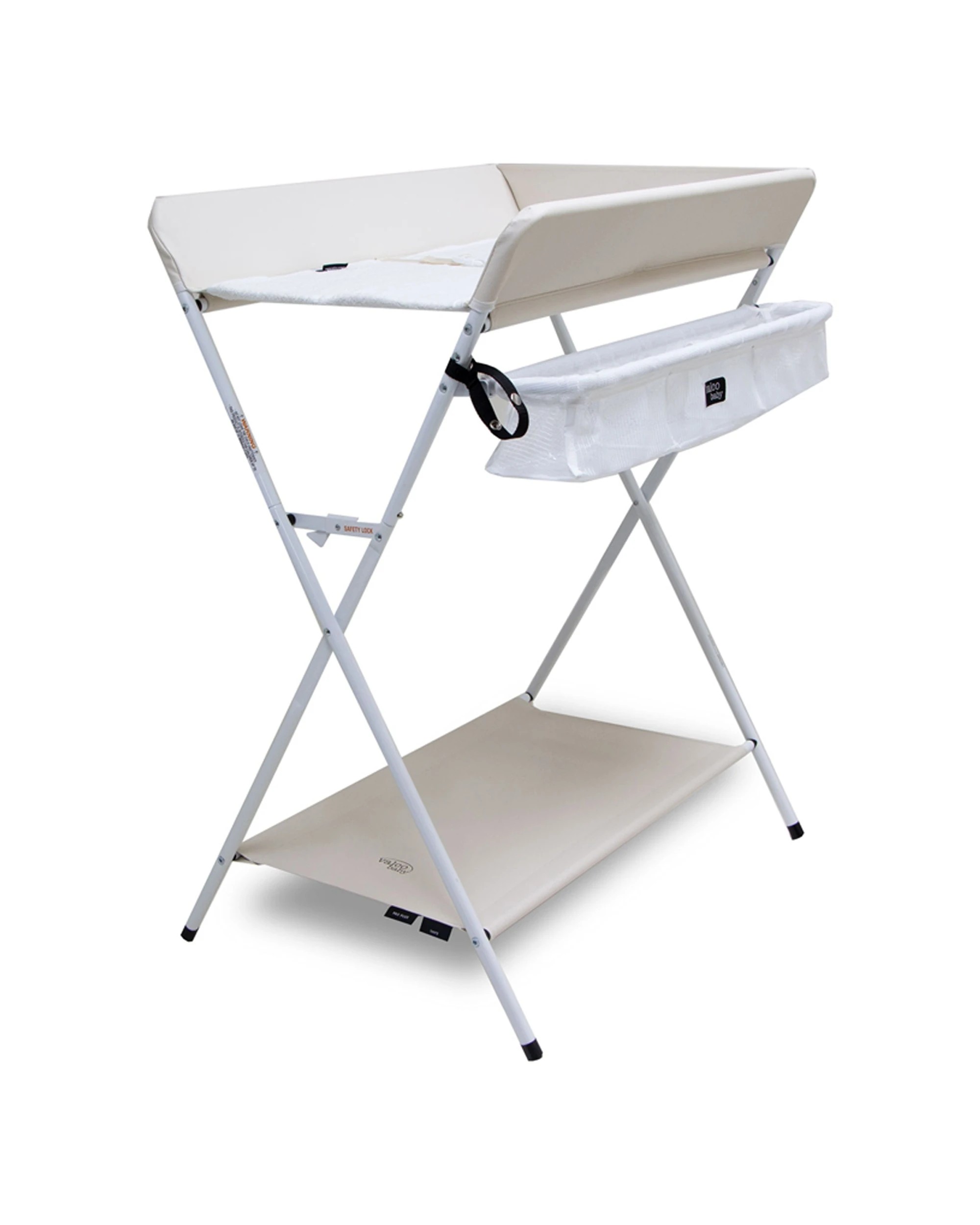 1 Valcobaby Pax Change Table Compact Space-Saving Foldable Easily Wipeable - White, 1 of 8
