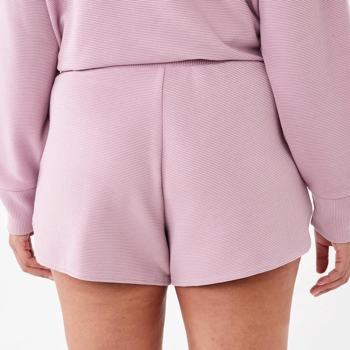 3 Everlast Womens Ottoman Shorts Dusty Pink, 3 of 8