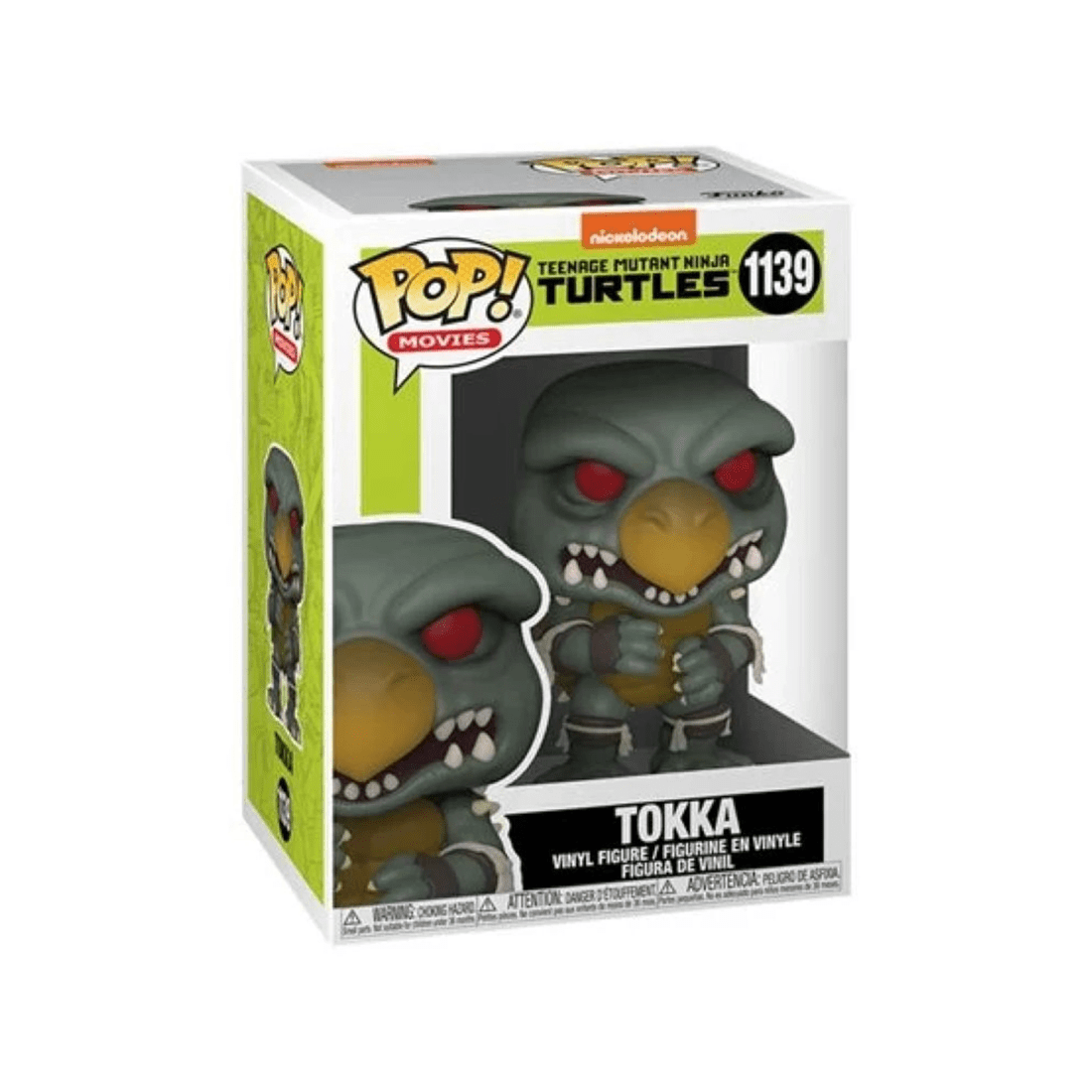 2 Pop Vinyl Figurine Teenage Mutant Ninja Turtles 2 Secret Of Ooze - Tokka - Grey, 2 of 3
