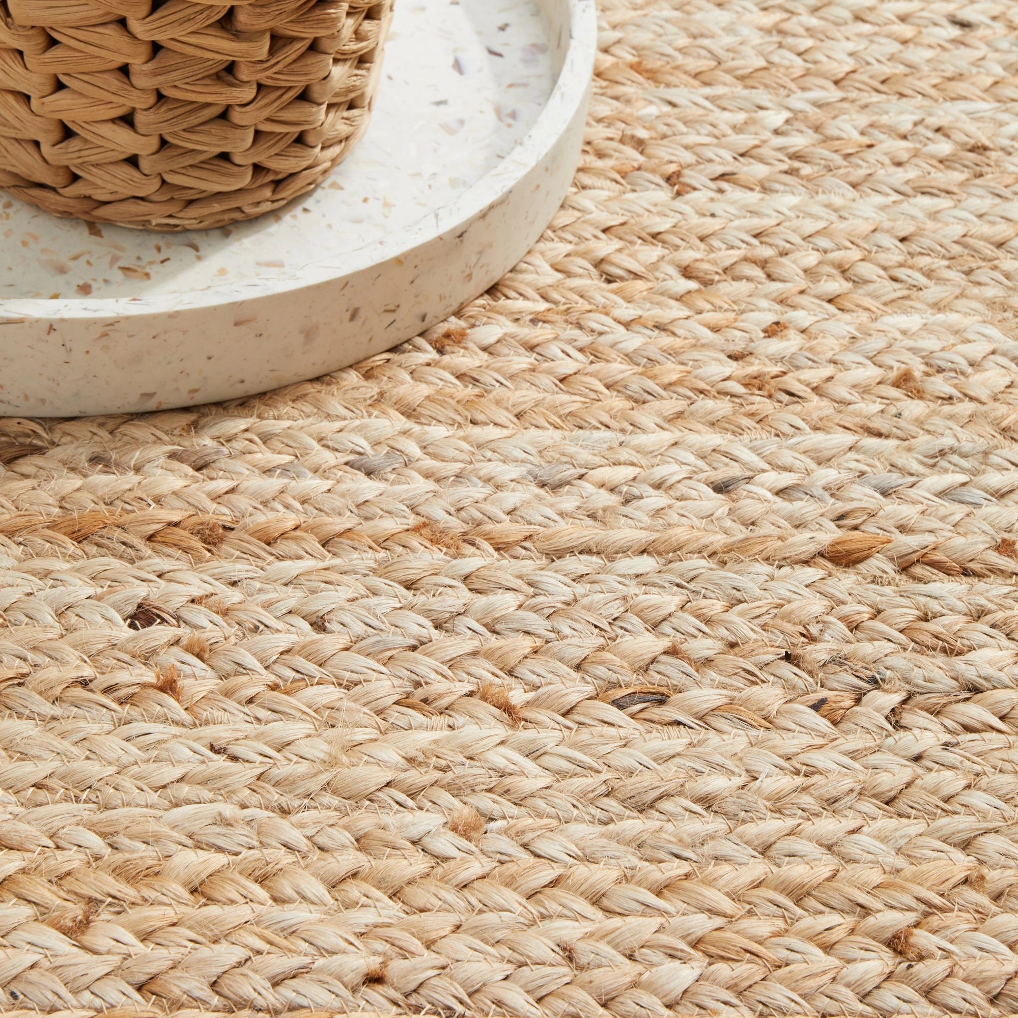 8 Common Ground Rugs Shoreline 220x150cm - Medium Jute Rug - Natural, 8 of 10