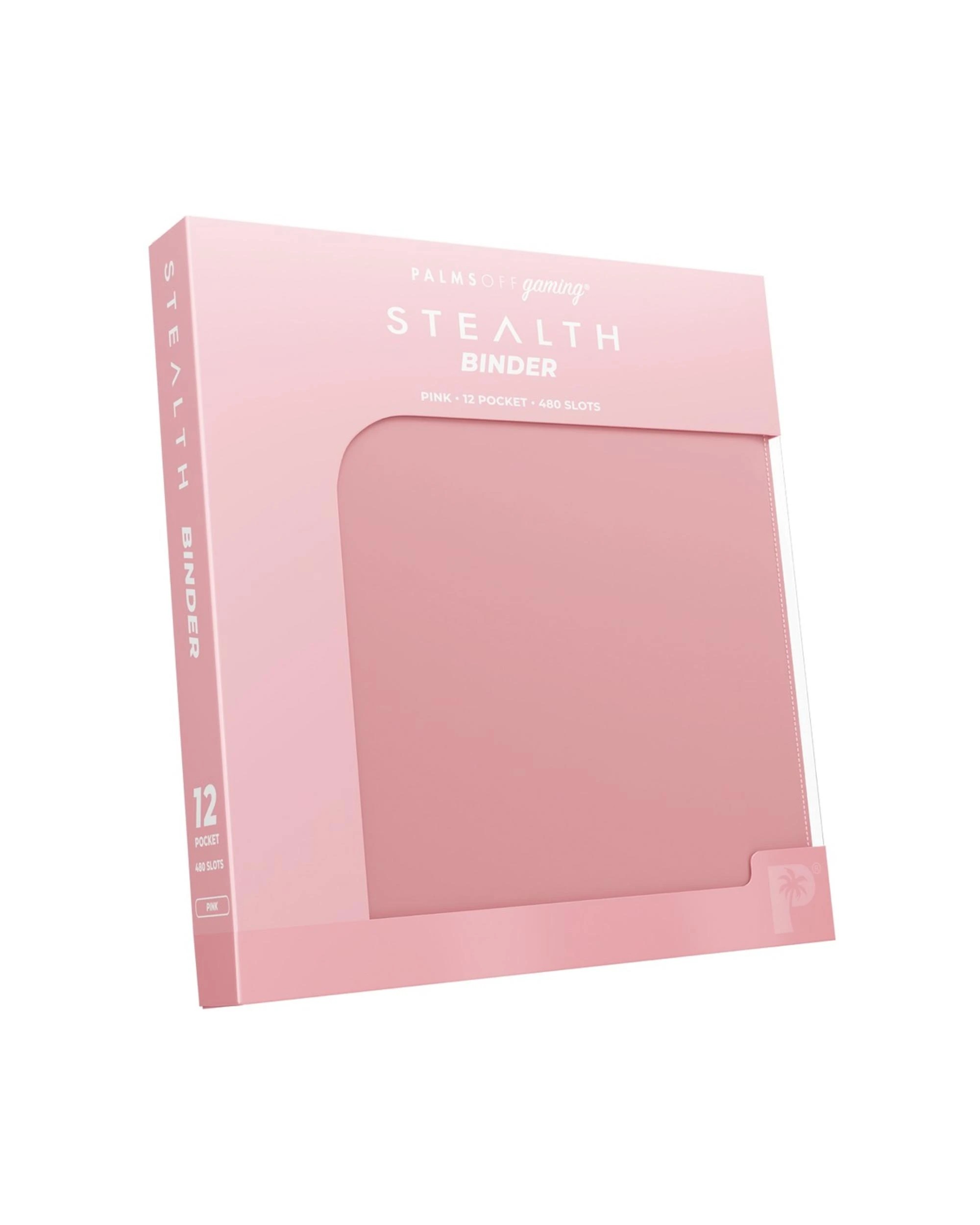 8 Palms Off Gaming Stealth 12 Pocket Zip Binder - Pink, 8 of 8