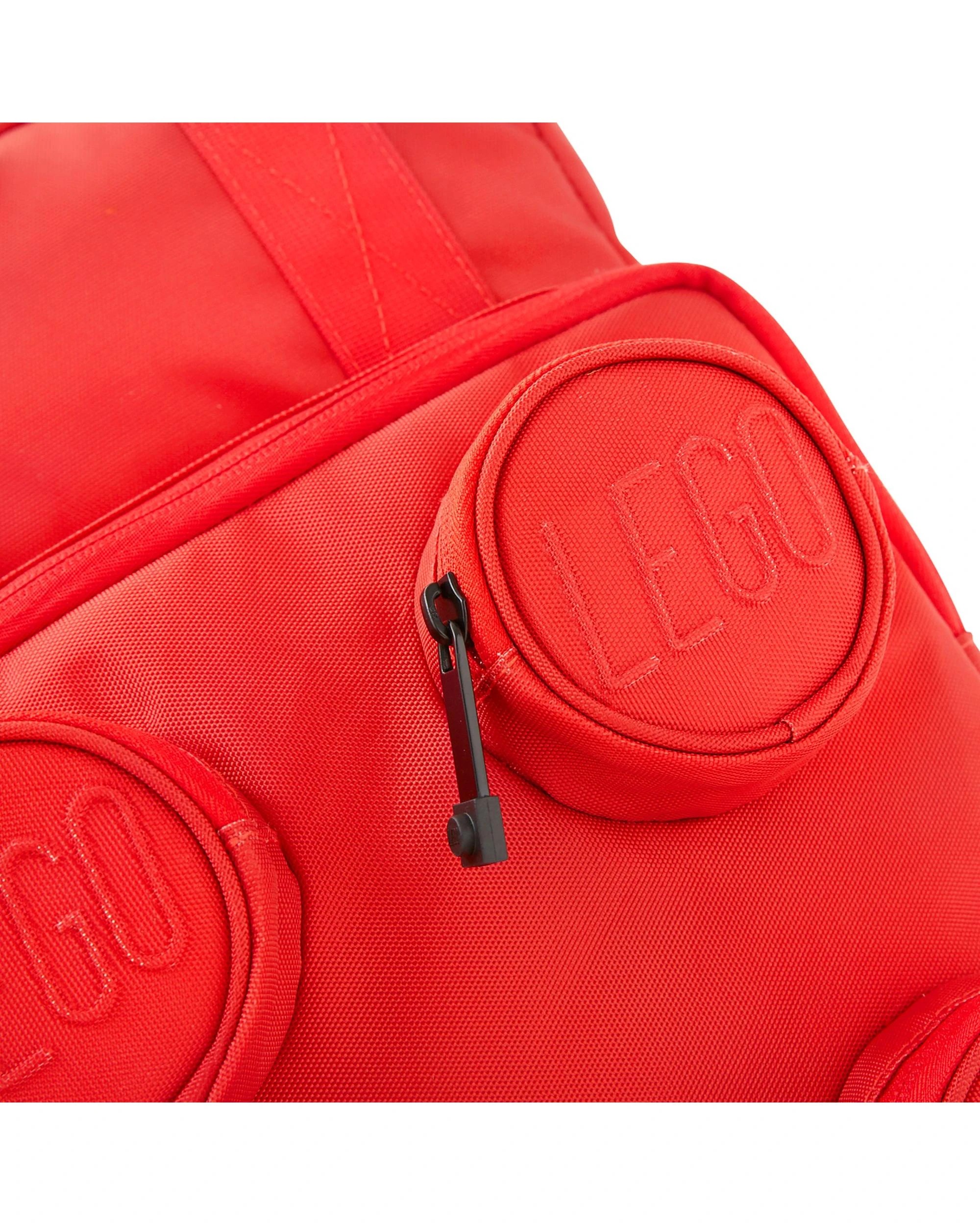 4 LEGO Brick 2x2 Bright Red Backpack, 4 of 7