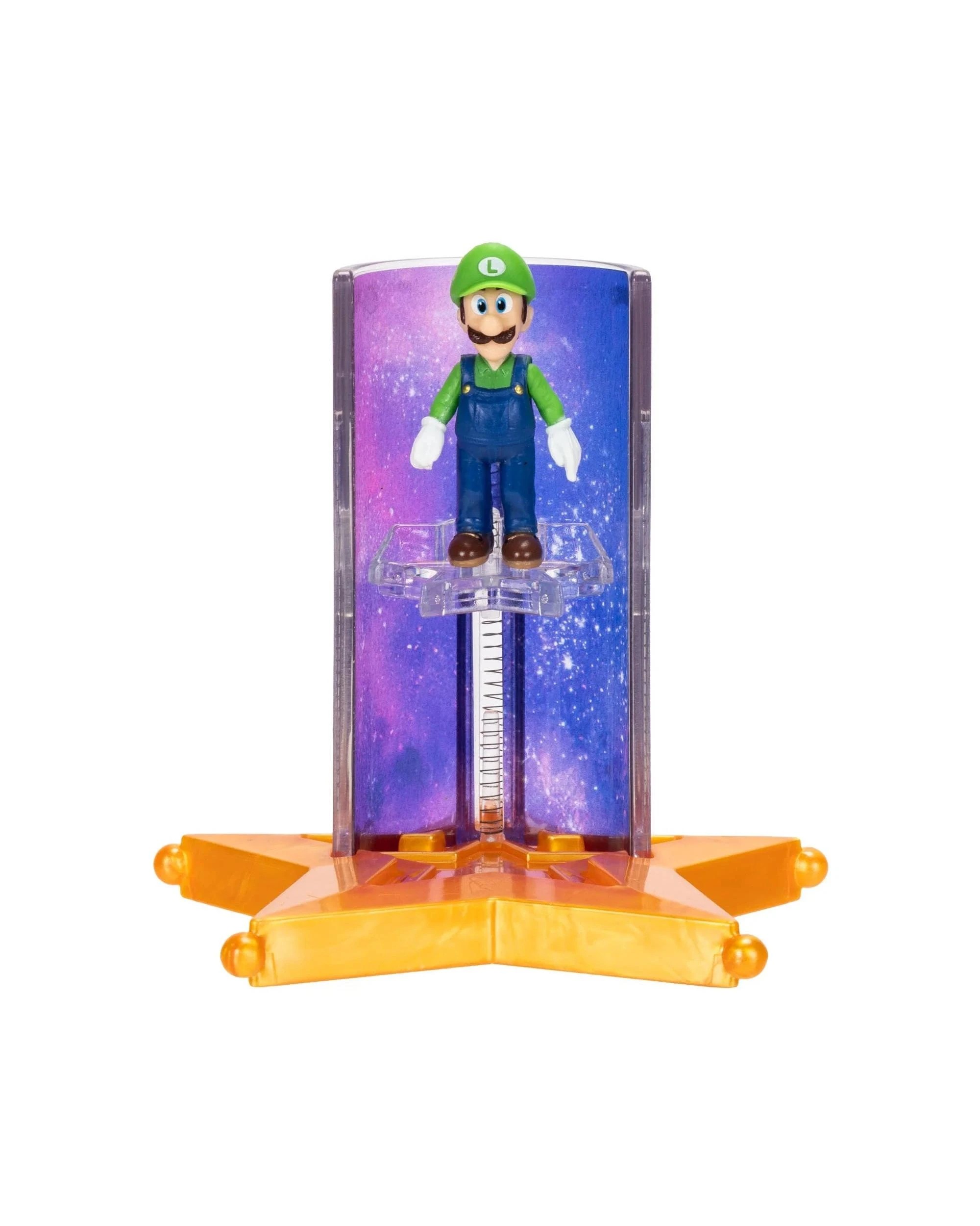 3 The Super Mario Galaxy Movie Luigi Mini Figure with Star Launcher, 3 of 3