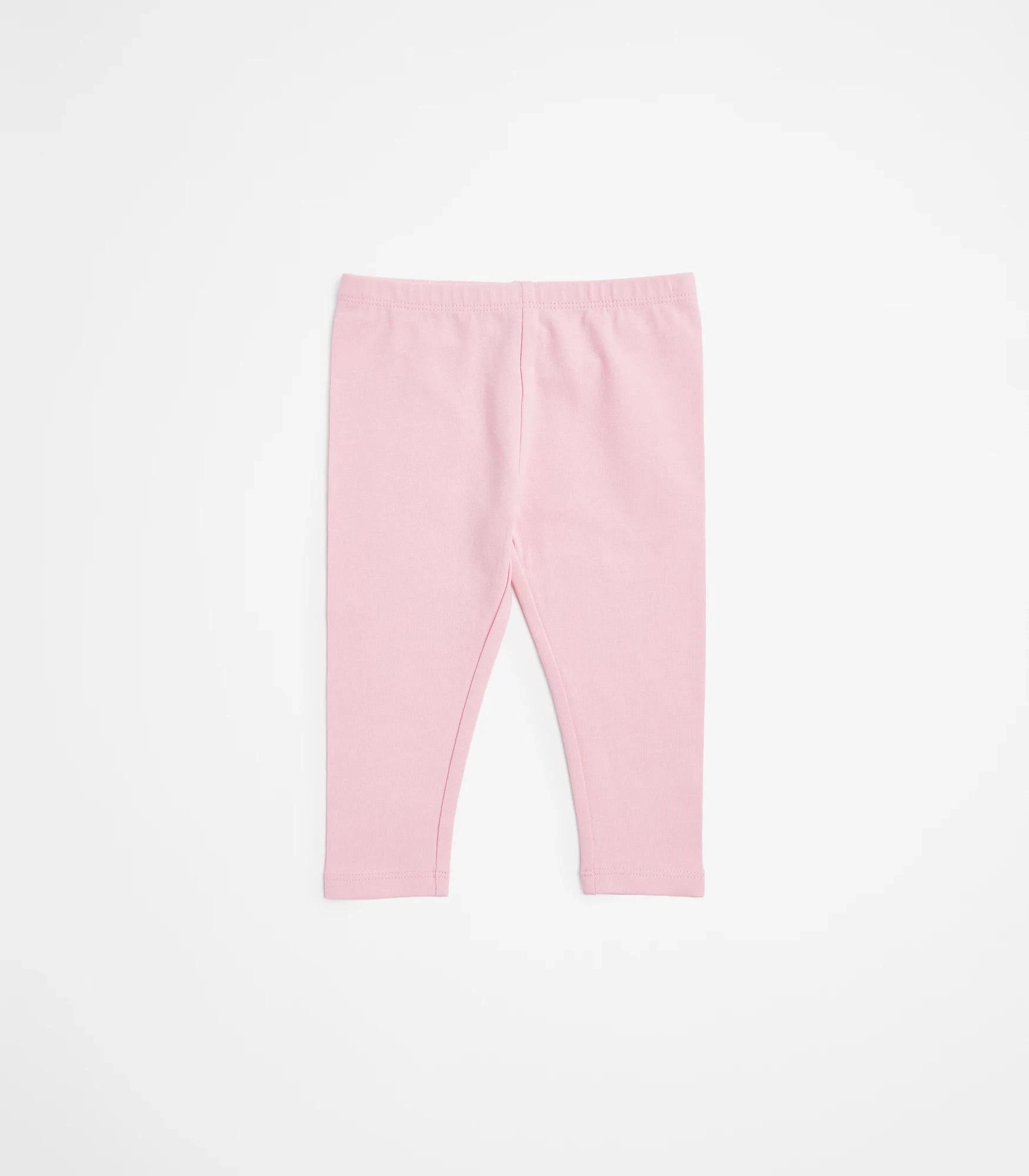 1 Target Baby Organic Cotton Leggings PINK, 1 of 3