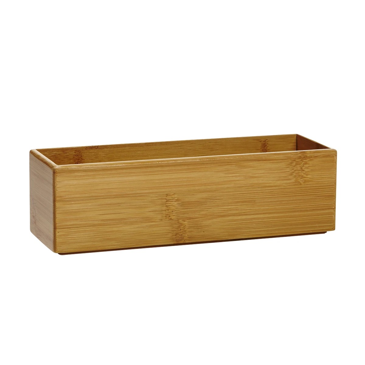 1 Medium & Narrow Bamboo Drawer Tidy, 1 of 3