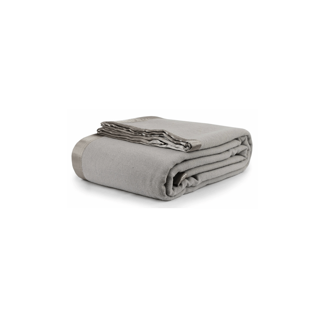 3 Jason Commercial Single Double Bed Australian Wool Blanket 200x258cm Platinum Silver
 - Grey, 3 of 3