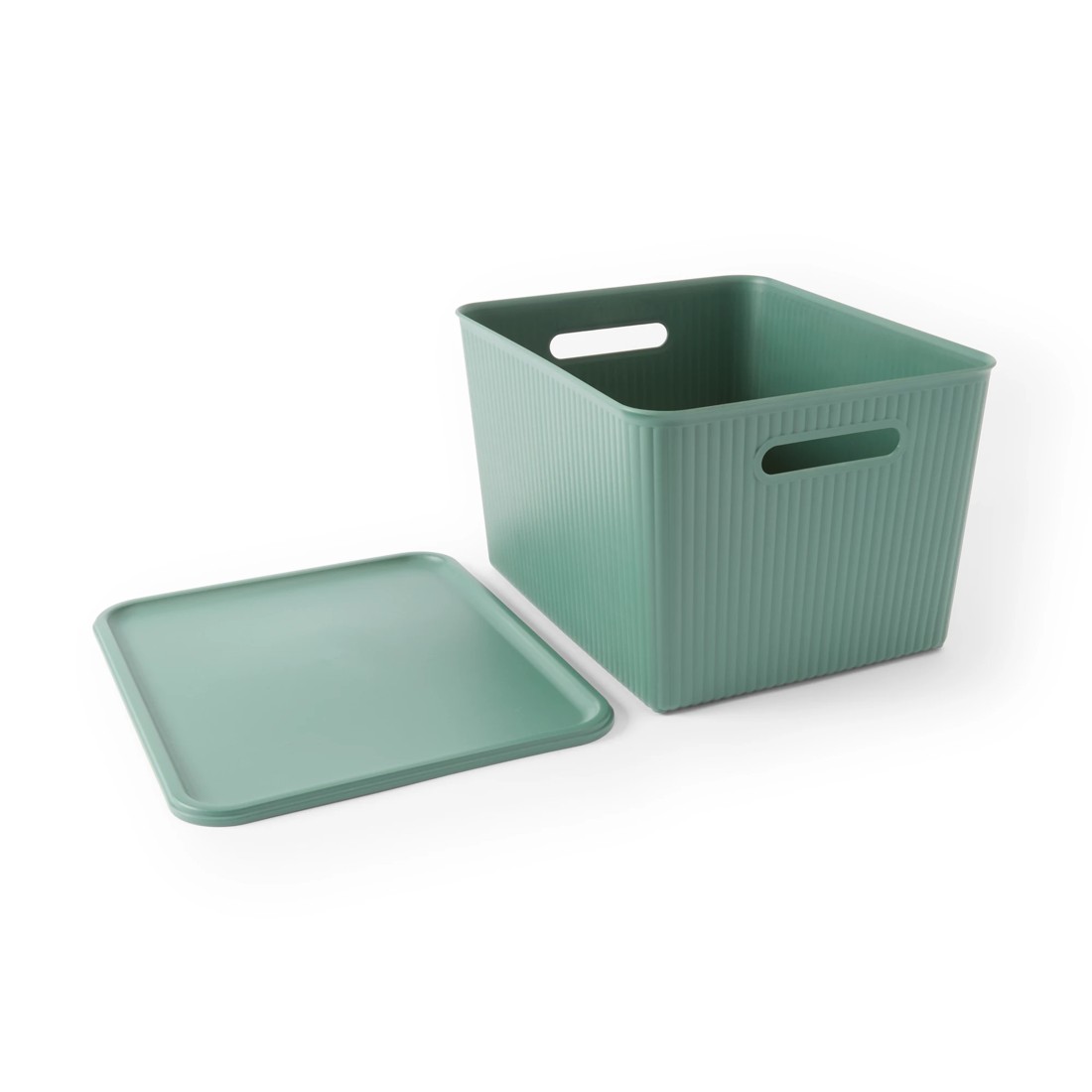 5 18L Ribbed Container - Green, 5 of 9