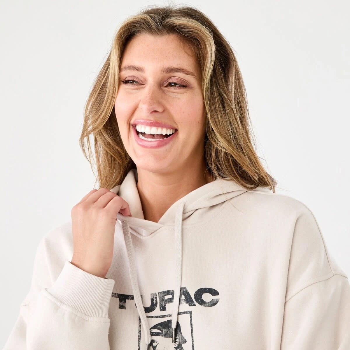 4 Tupac License Long Sleeve Hoodie Tupac, 4 of 6
