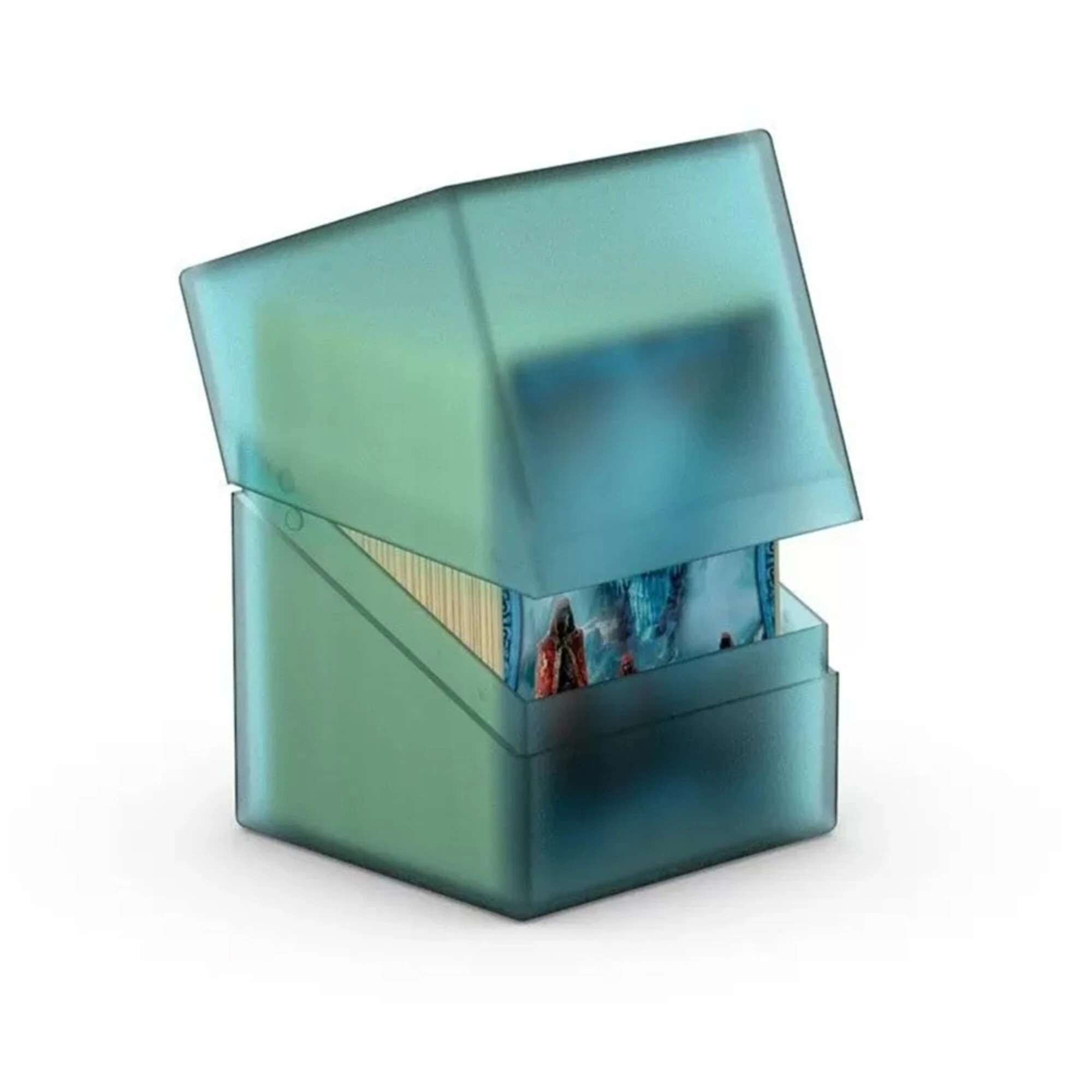 1 Ultimate Guard TCG - RTE Boulder 100+ Deck Box - Malachite, 1 of 1