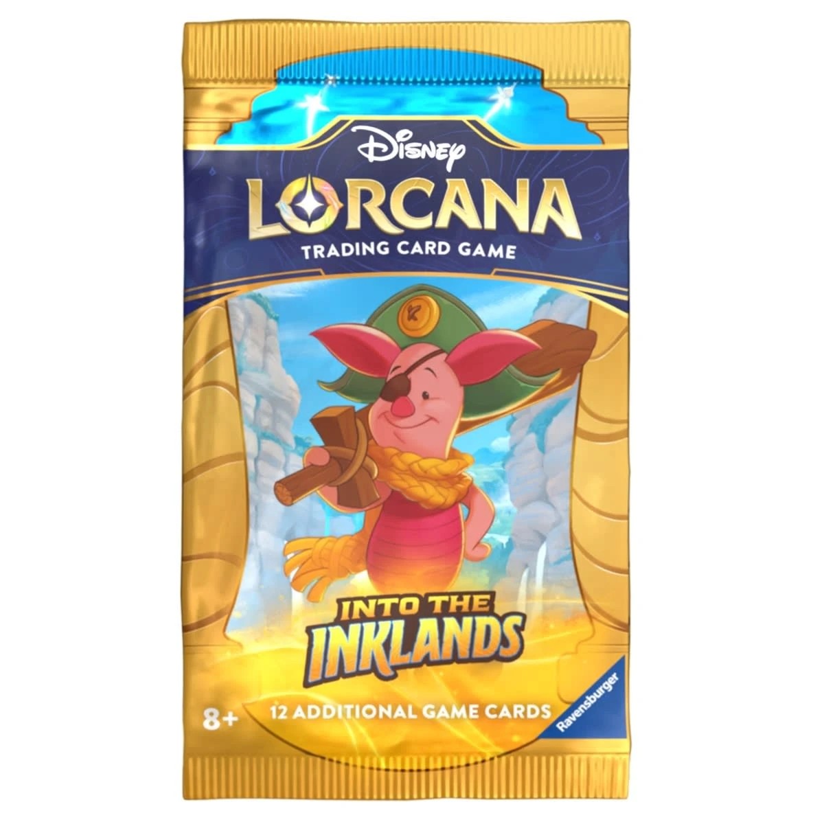 3 Disney Lorcana Trading Card Game: Into the Inklands! Booster Pack - Assorted, 3 of 4
