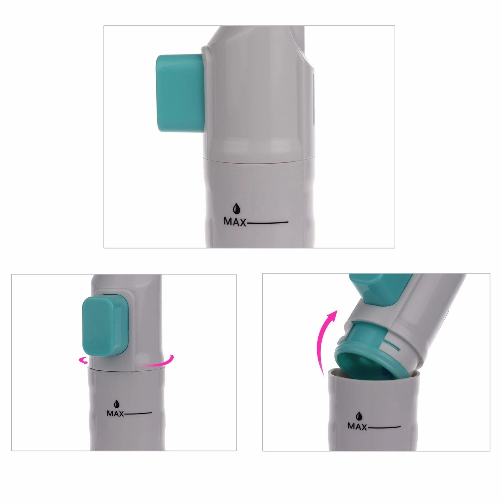 7 TODO Water Dental Jet Pick Flosser 30 Psi Oral Irrigator Teeth Cleaner Braces, 7 of 8