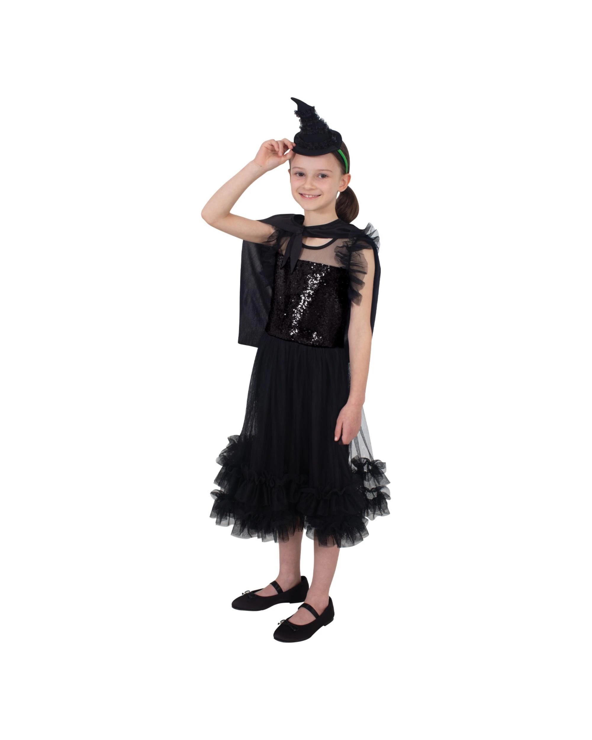 2 Wicked Elphaba Child Deluxe Costume Size 6-8 Years, 2 of 5