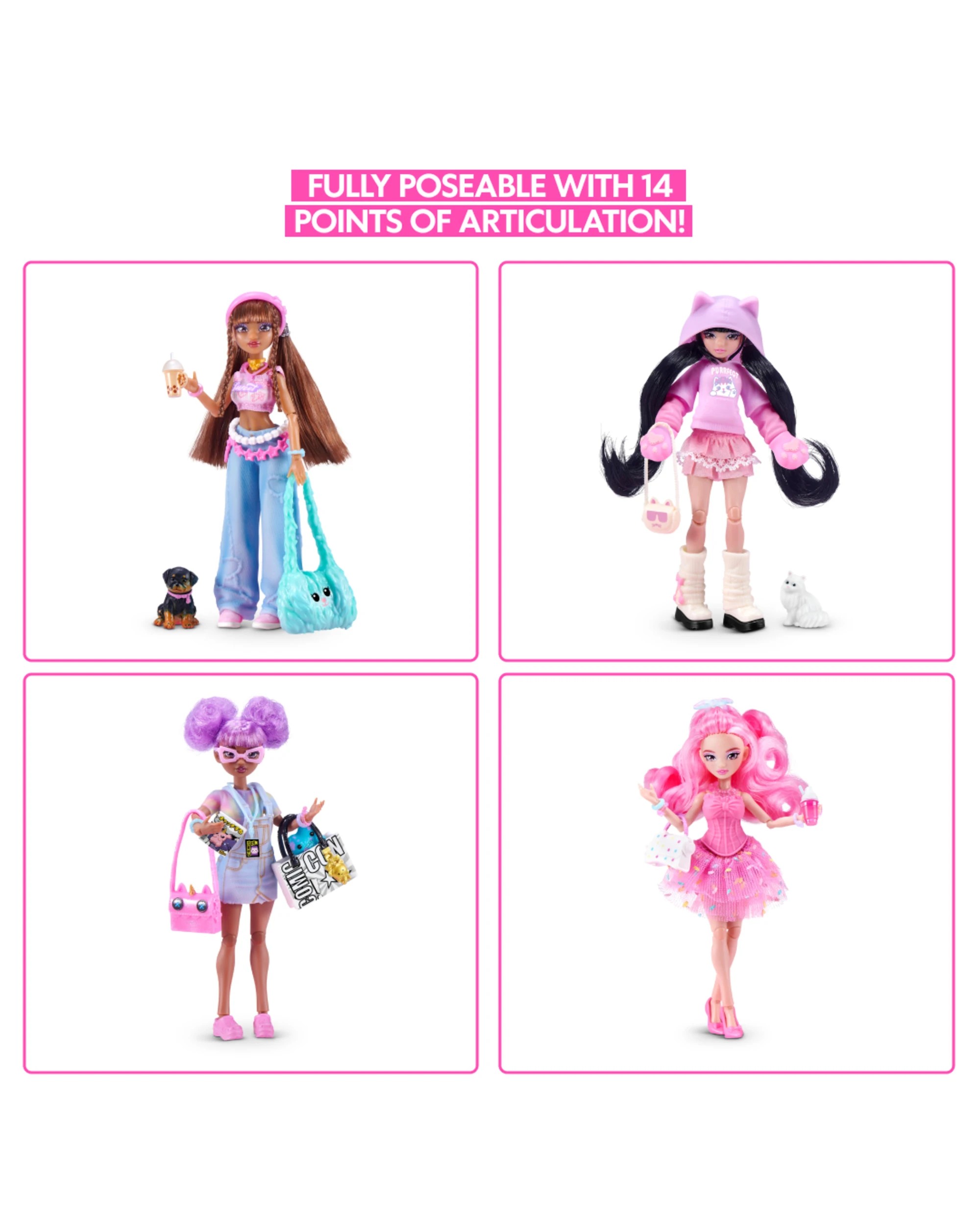 8 Zuru Minnee Fashion Doll Blind Box by Starbox - Assorted - Multi, 8 of 10