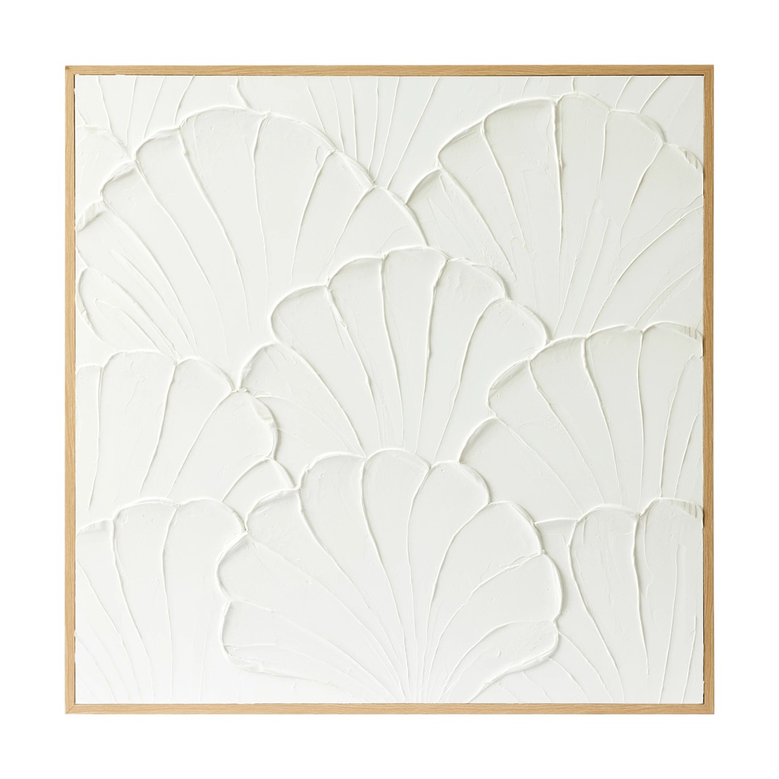 1 Textured Shell Framed Canvas - 80cm x 80cm, 1 of 4