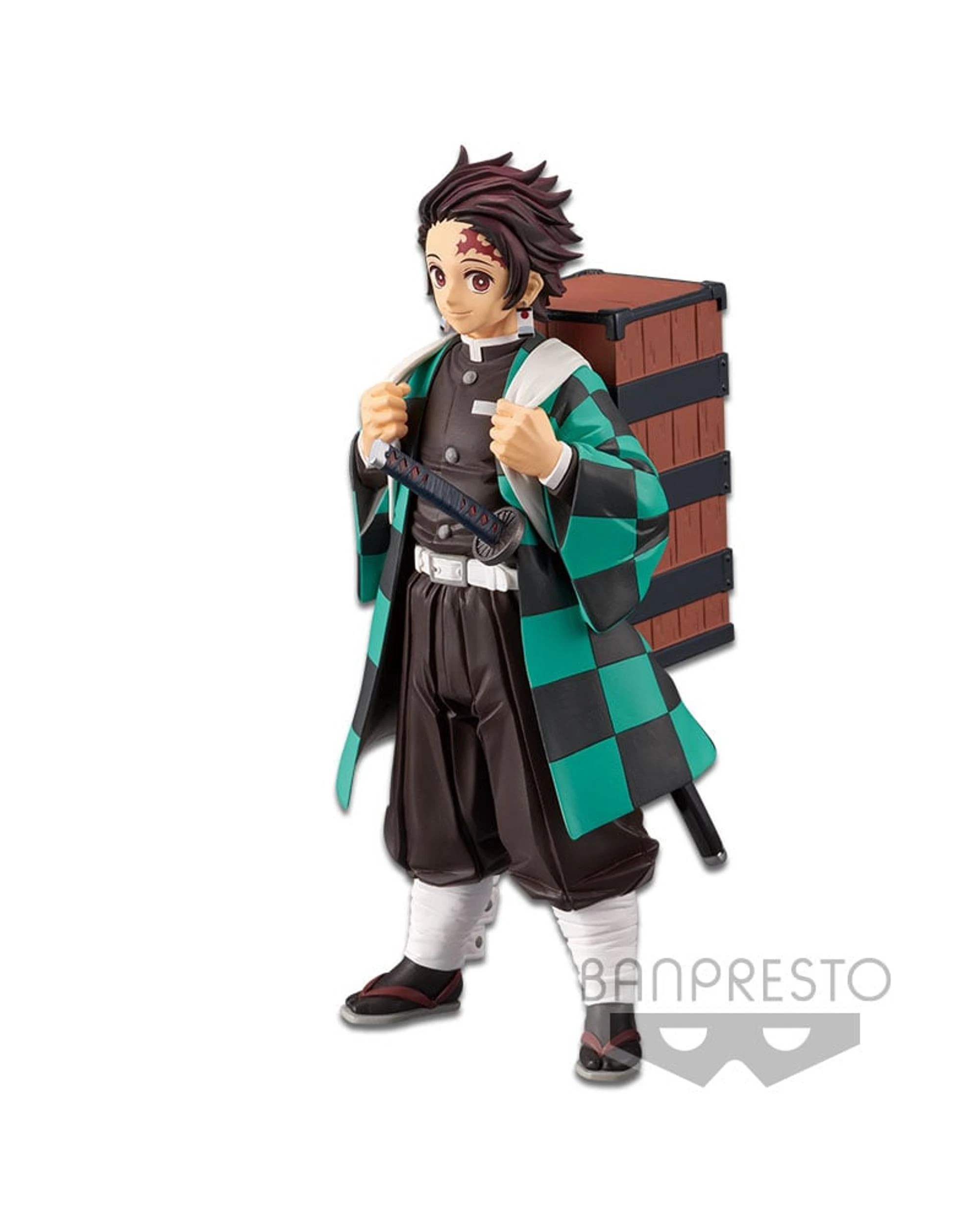 2 Banpresto Demon Slayer: Kimetsu No Yaiba Tanjiro Kamado Figure, 2 of 2