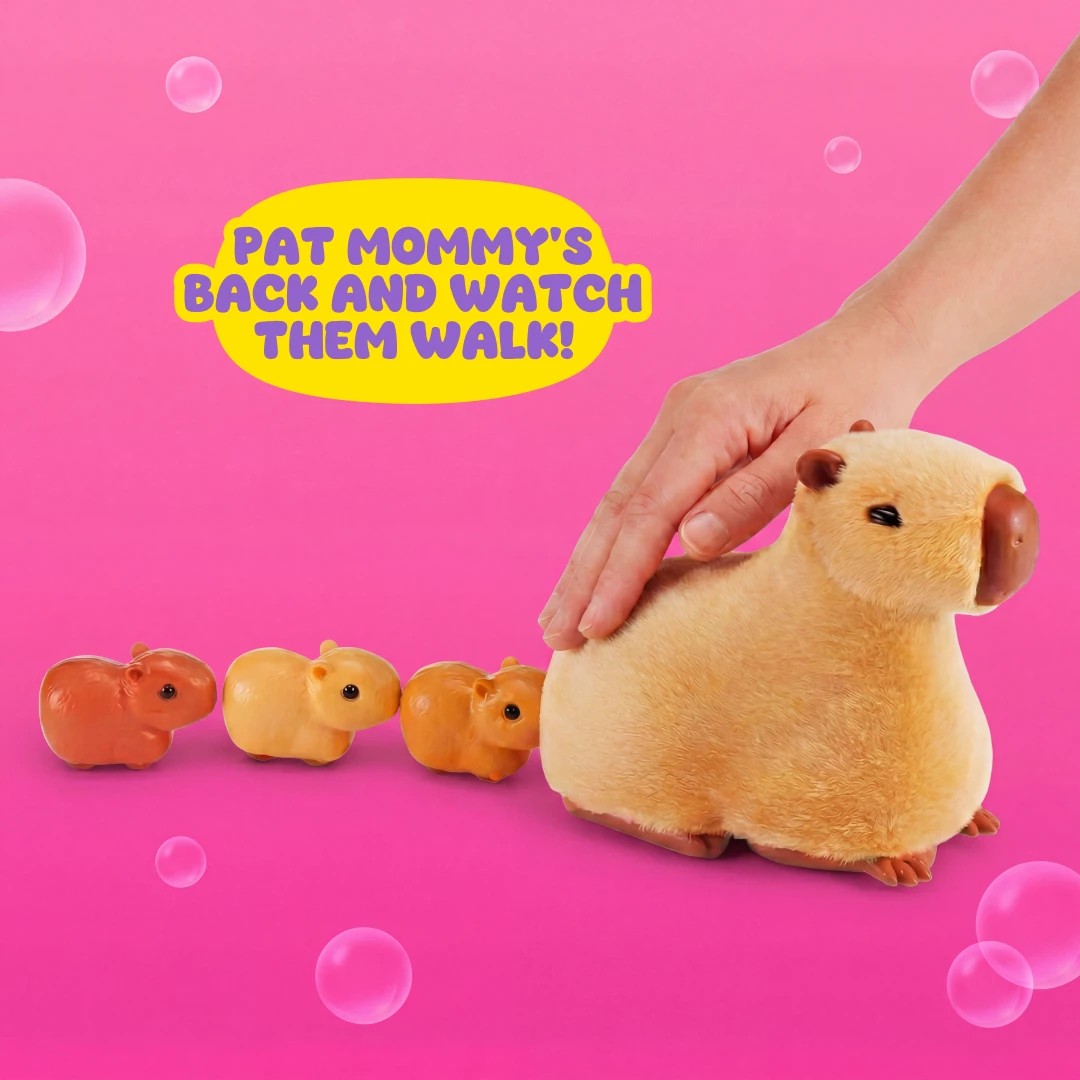 5 Zuru Pets Alive Mommy Cabybara & Baby Surprise - Assorted, 5 of 9
