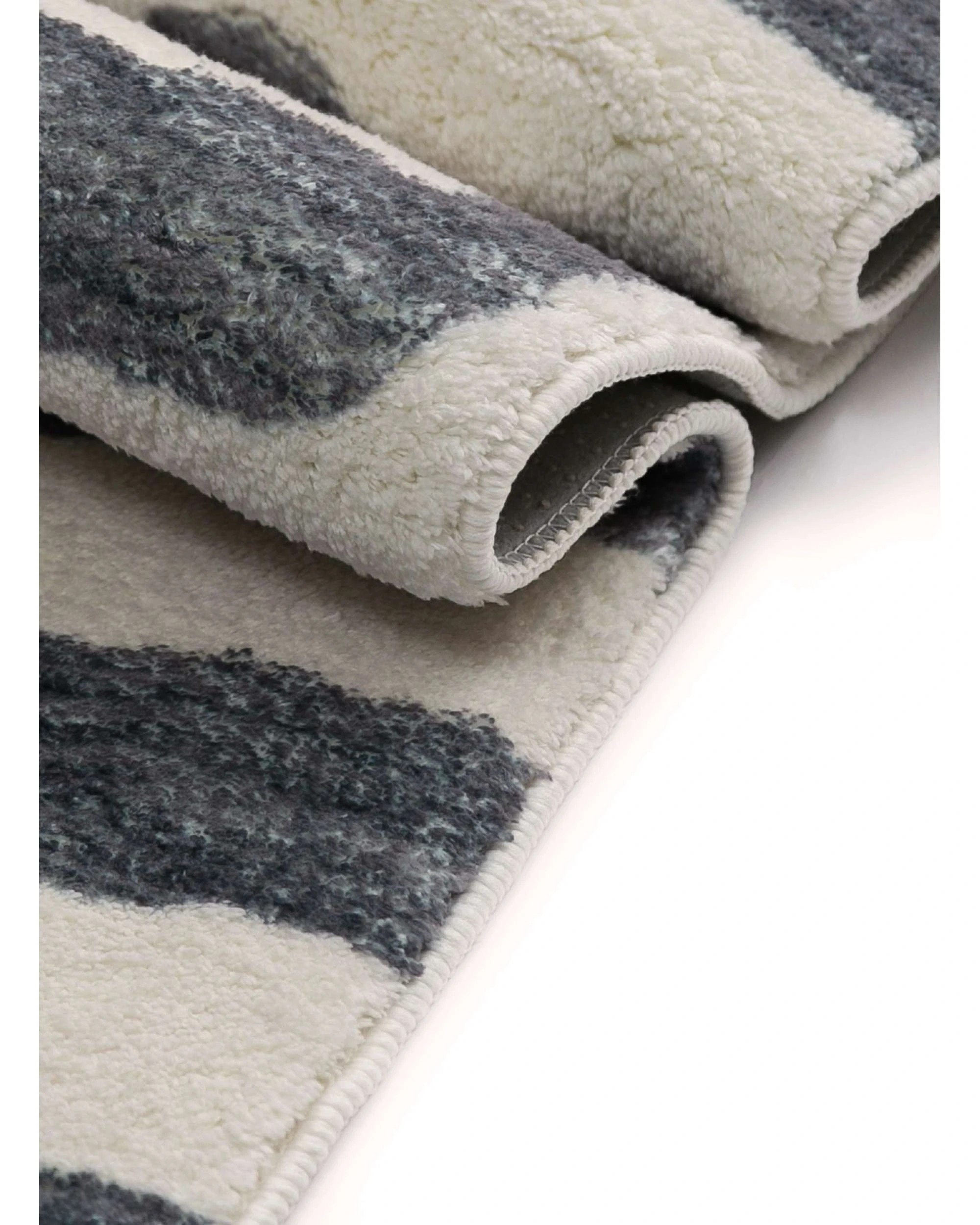 6 Loopsie Walvis Aztec Washable Rug-230cm x 160cm - White, 6 of 6