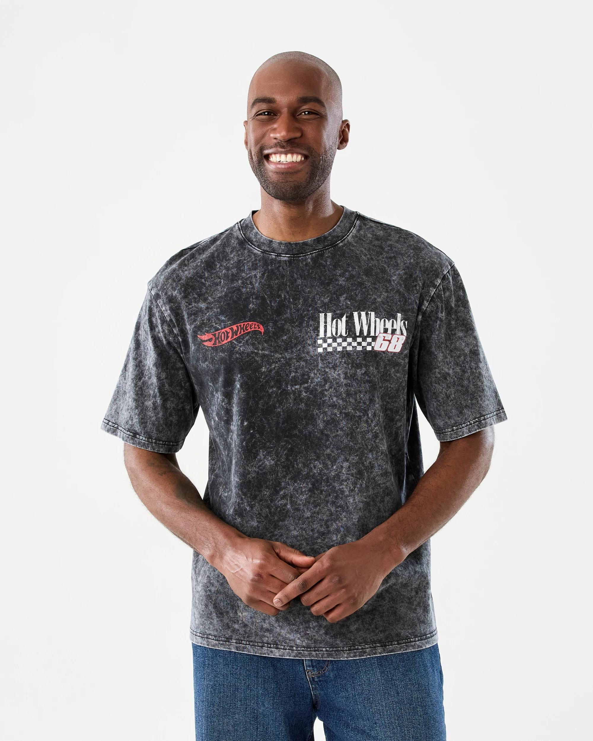 1 Hot Wheels License T-shirt Black, 1 of 8