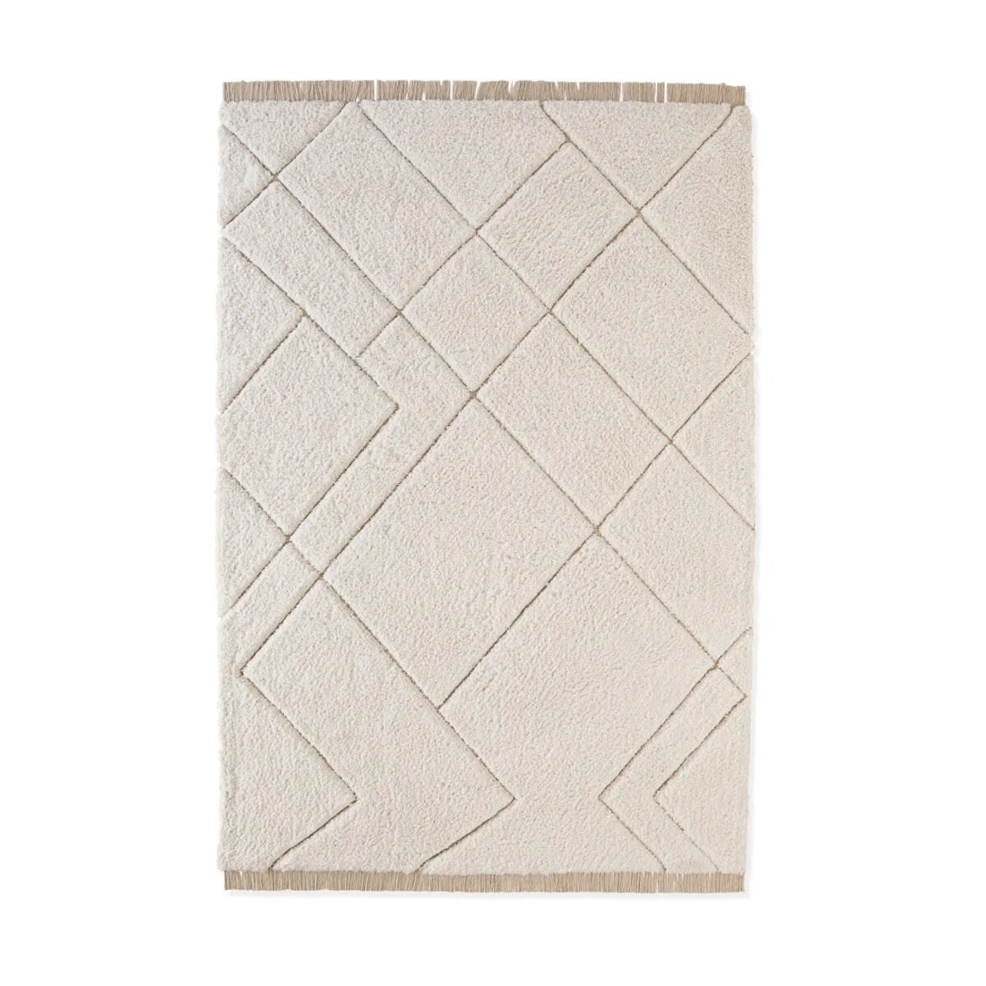 6 Sophia Rug - White, Extra Extra Large - 300cm x 200cm, 6 of 6