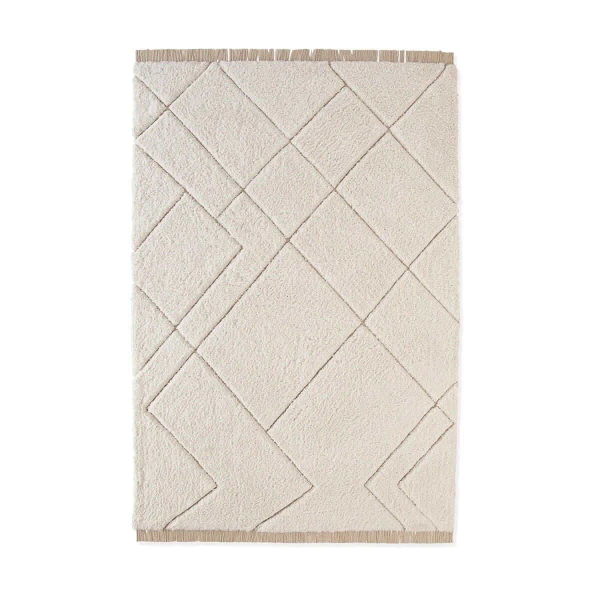 6 Sophia Rug - White, Extra Extra Large - 300cm x 200cm, 6 of 6