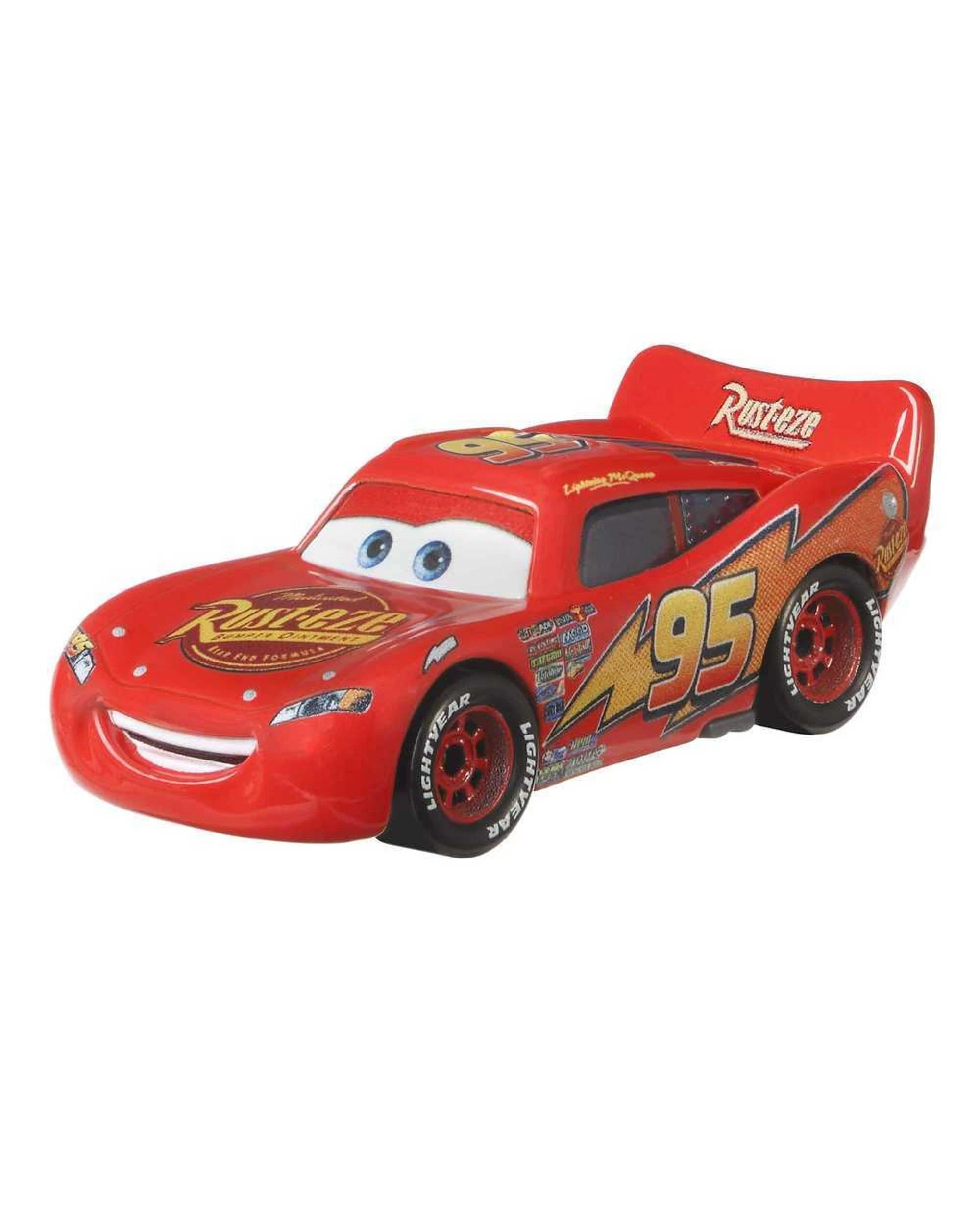 4 Disney Pixar Cars Lightning McQueen Diecast Car, 4 of 4