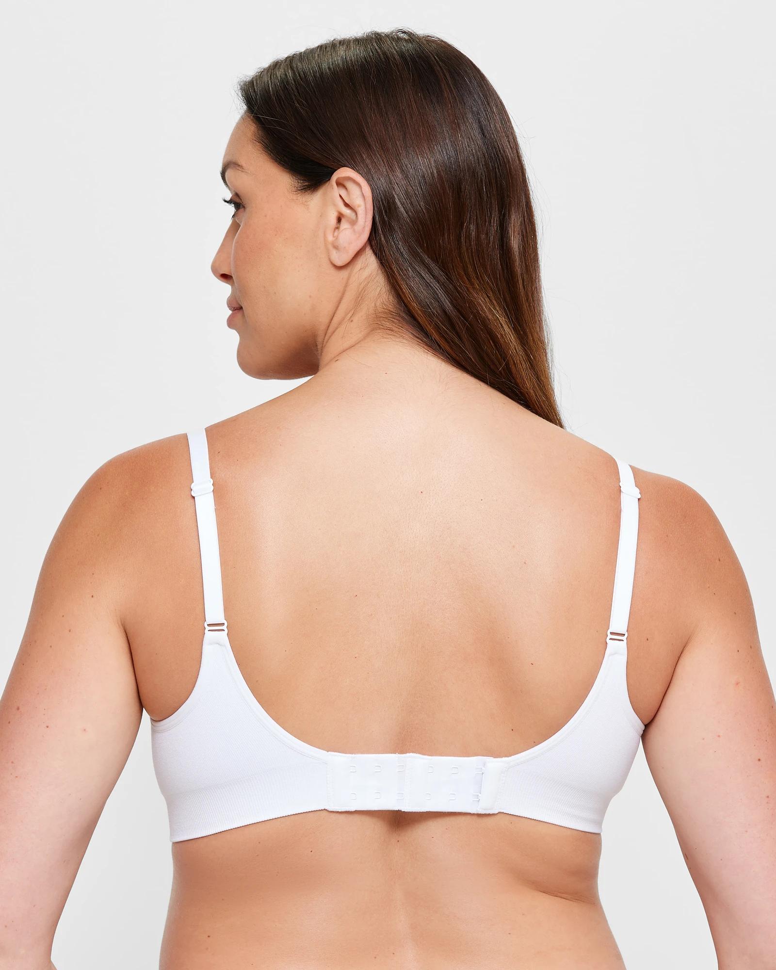 3 Target Maternity Seamfree Wirefree Bra WHITE, 3 of 3