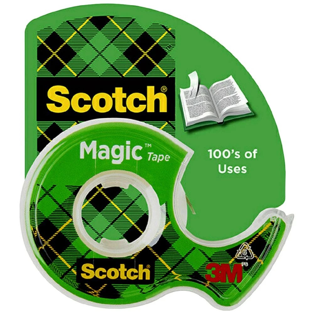 1 Scotch Magic 810 Adhesive Tape Dispenser 12.7mm x 11.4m, 1 of 7