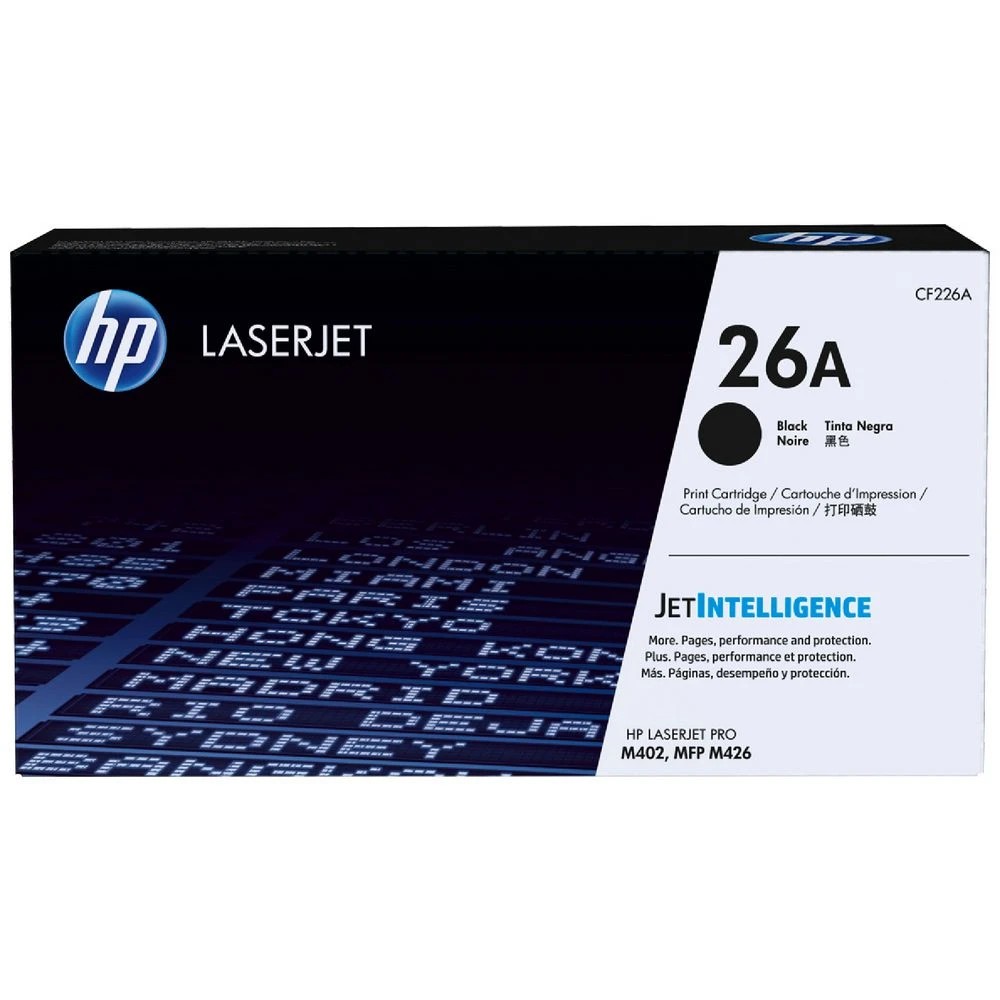 1 HP 26A LaserJet Toner Cartridge Black, 1 of 6