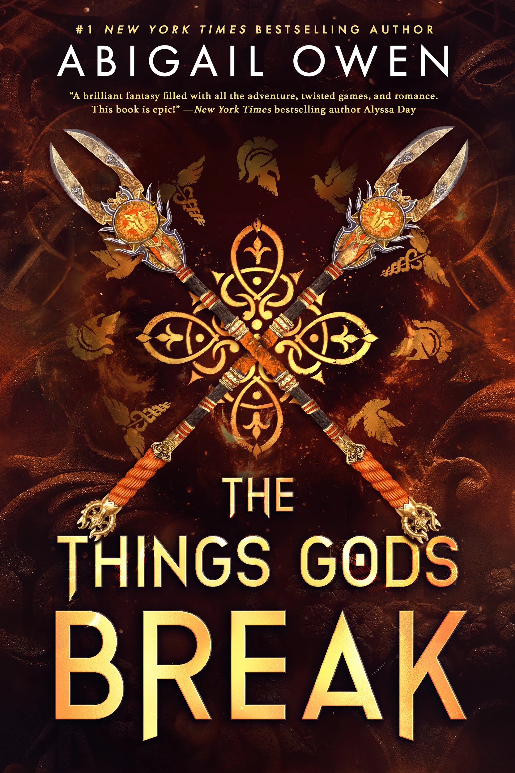 1 The Things Gods Break by Abigail Owen - Book